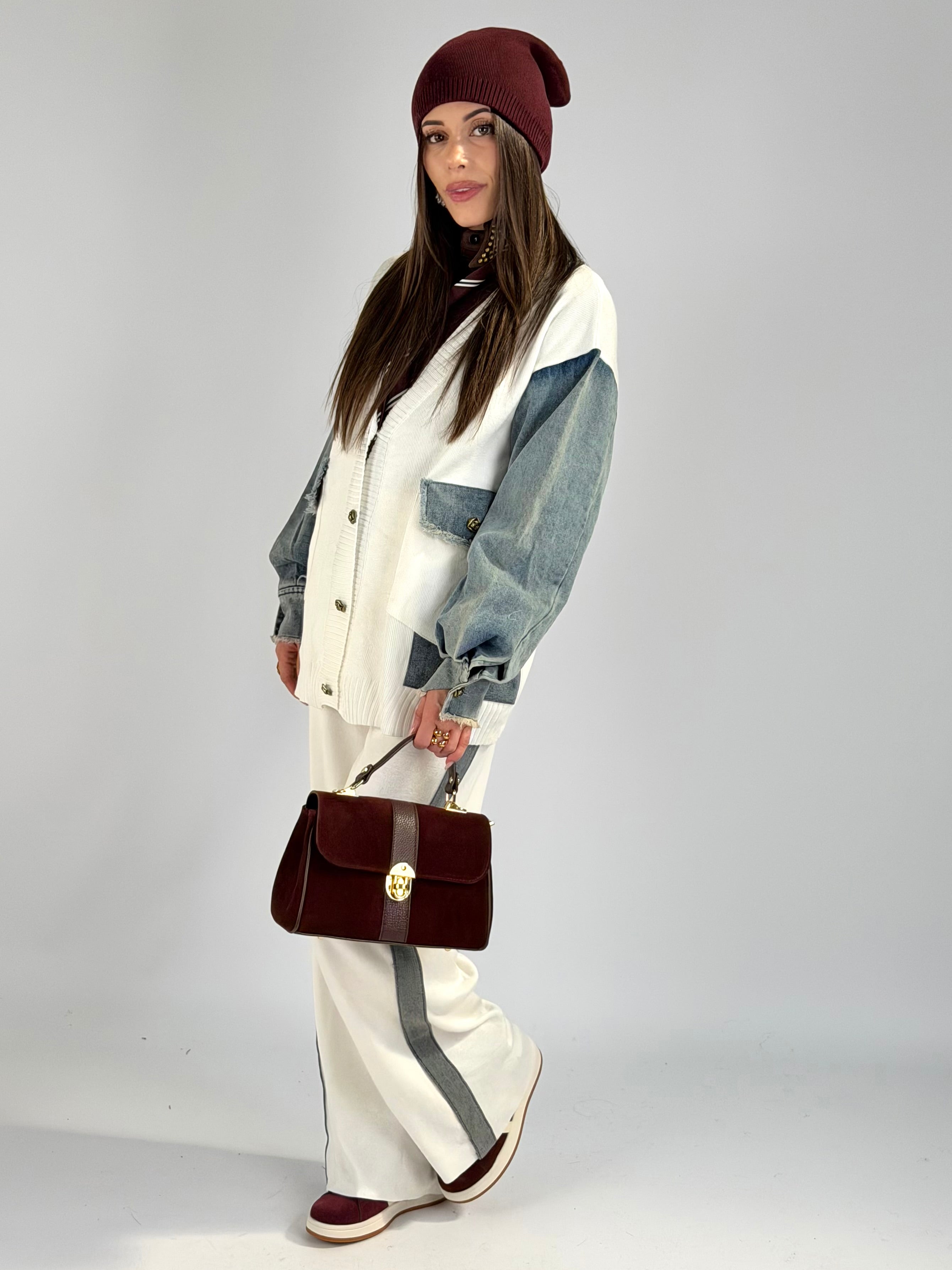 Completo sportivo doppia fantasia denim