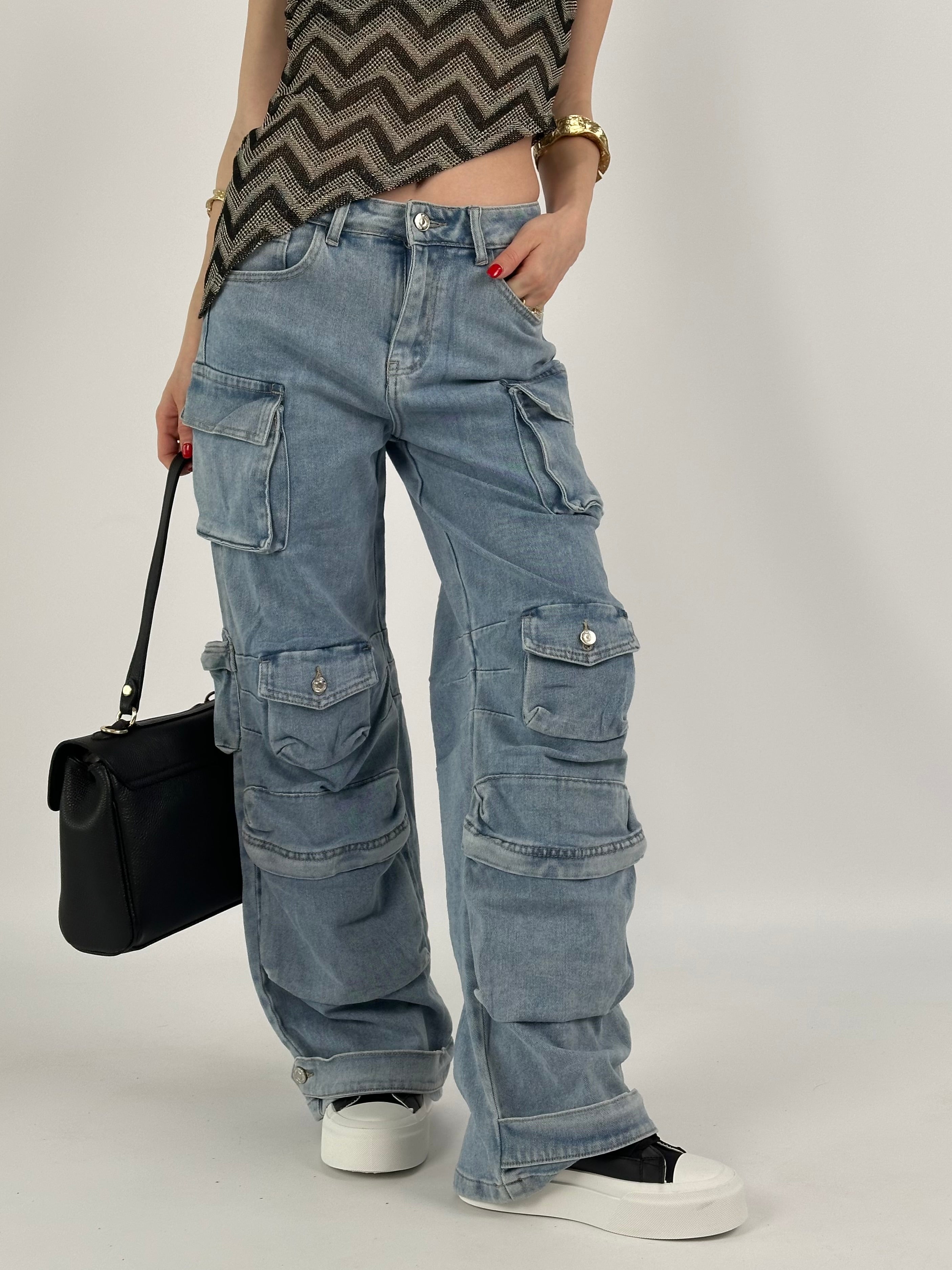 Jeans balloon cargo