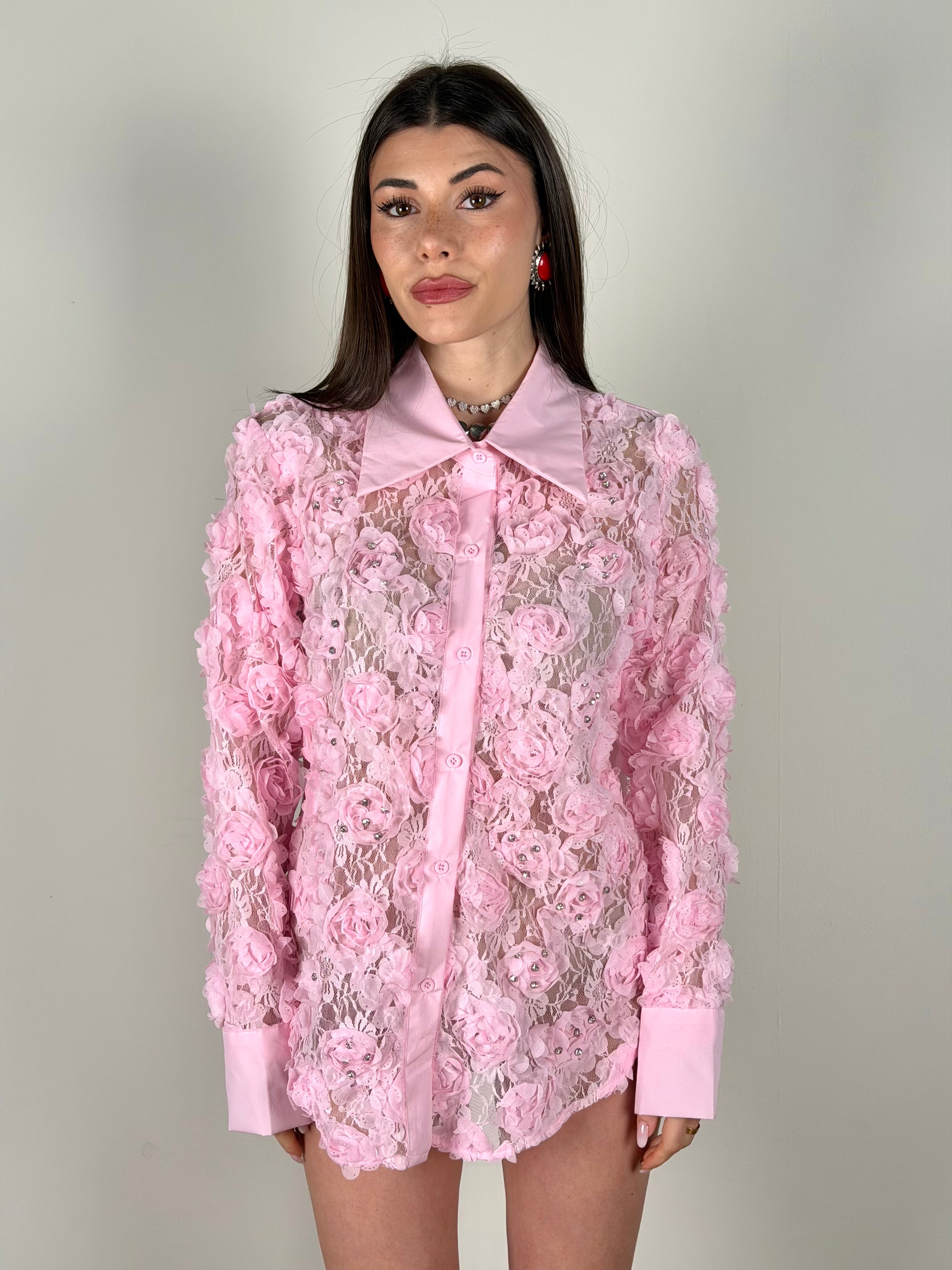 Camicia Yolanda rosa