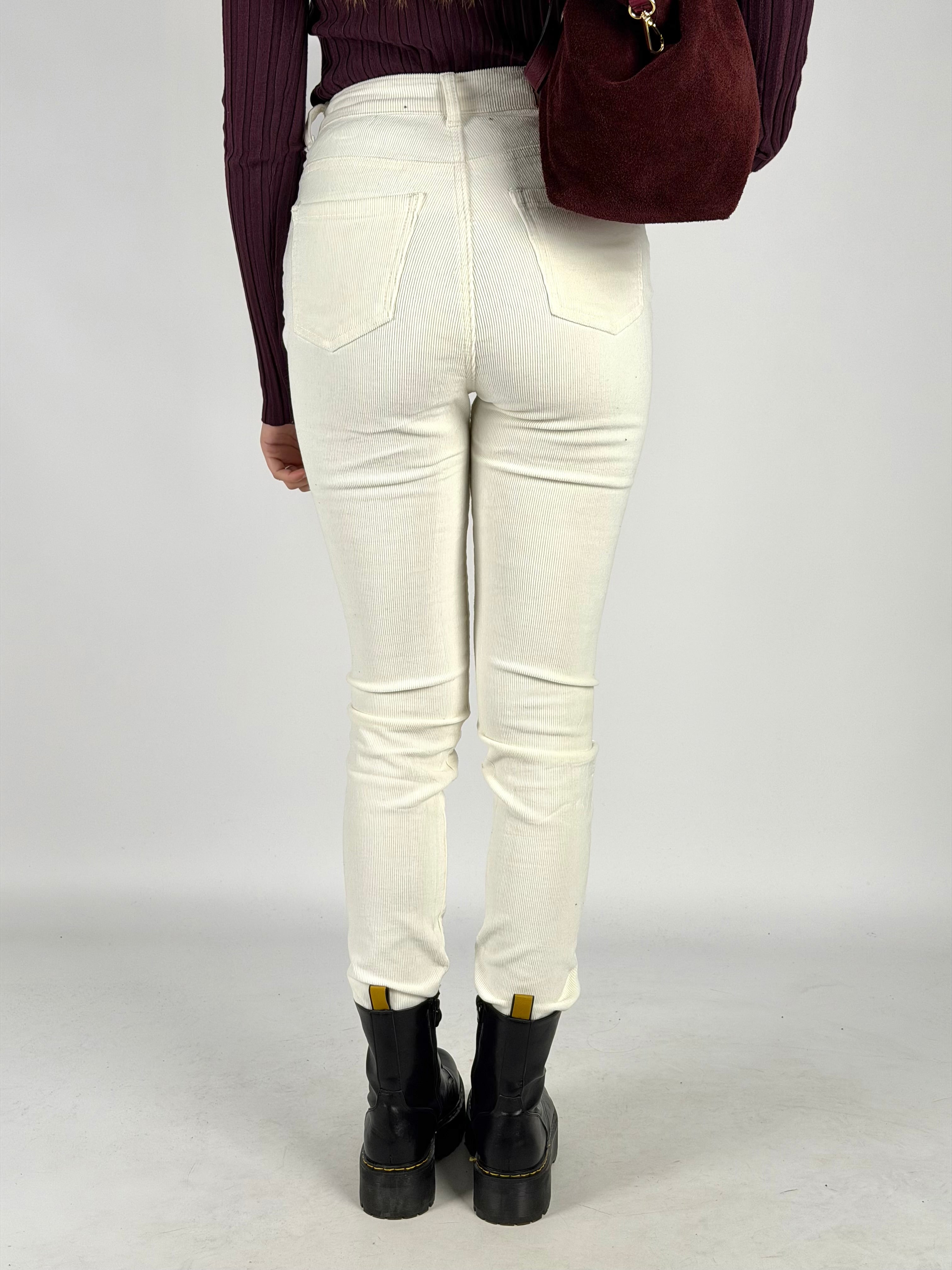 Pantalone Stone panna