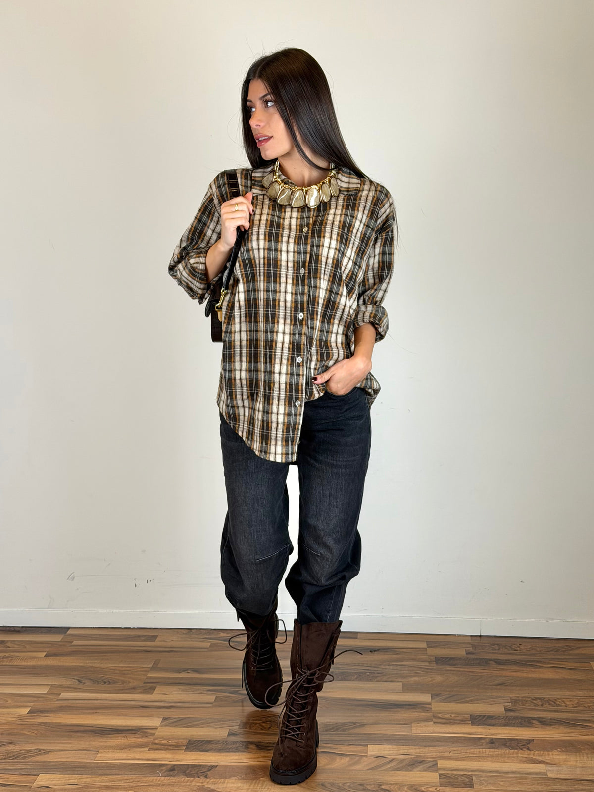 Camicia Twist moro