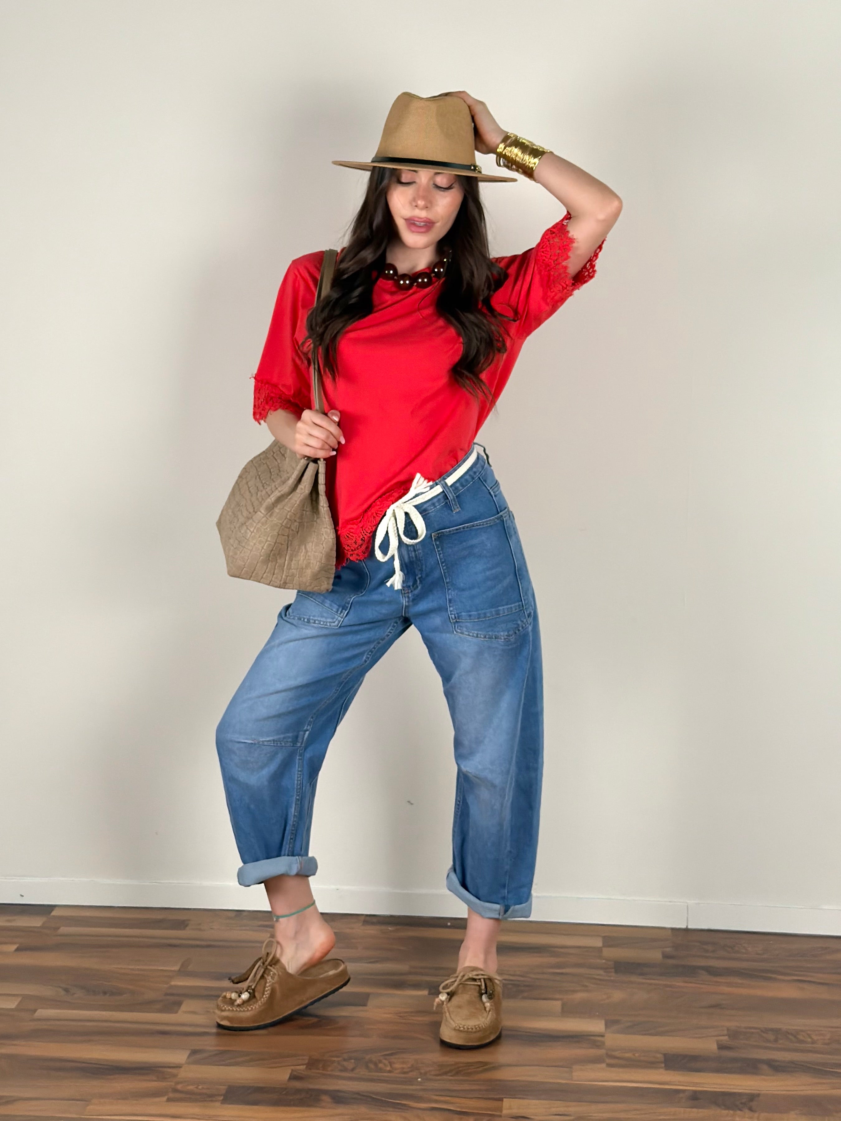 Jeans Lara beige