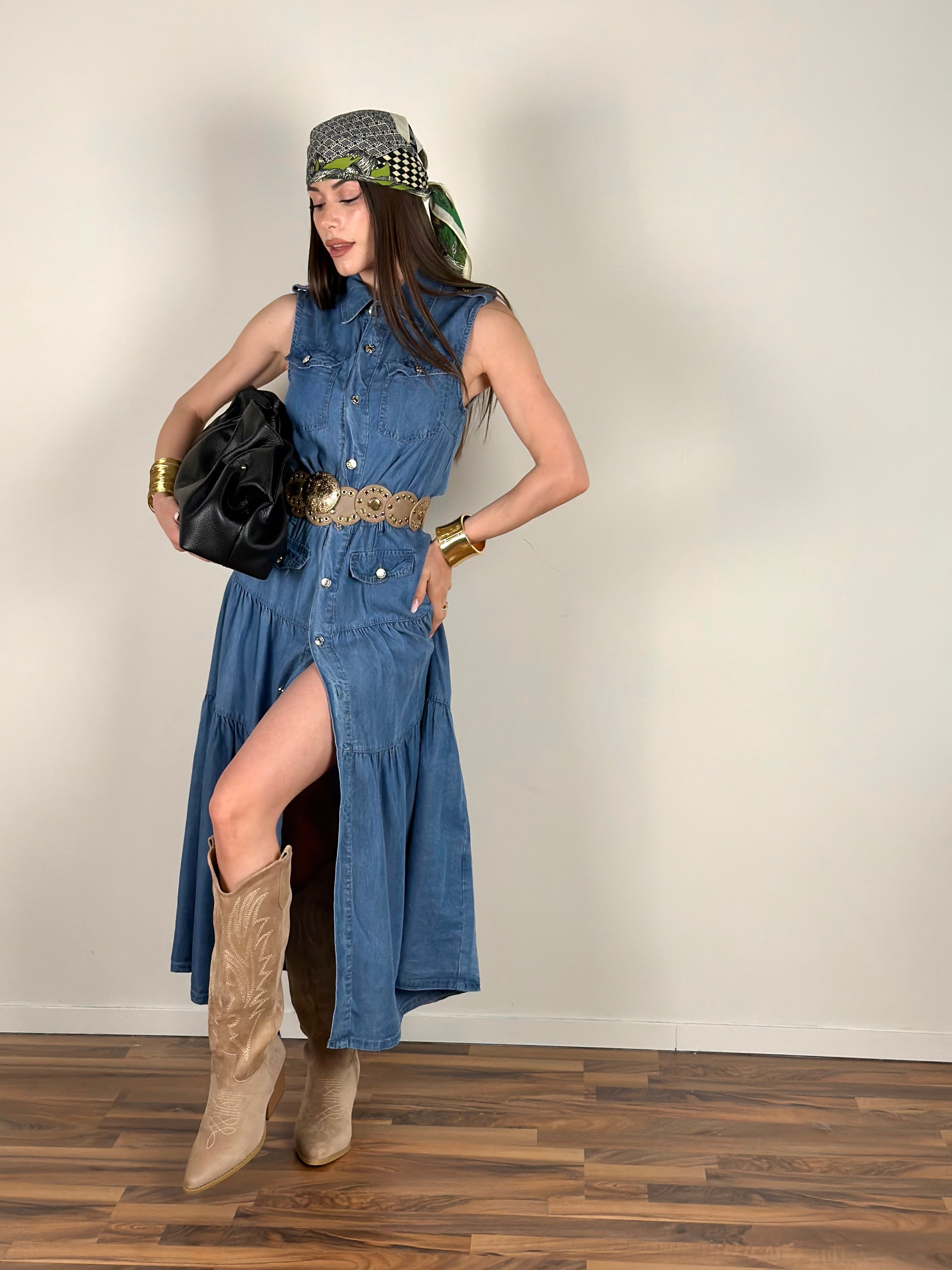 Abito jeans Sharon