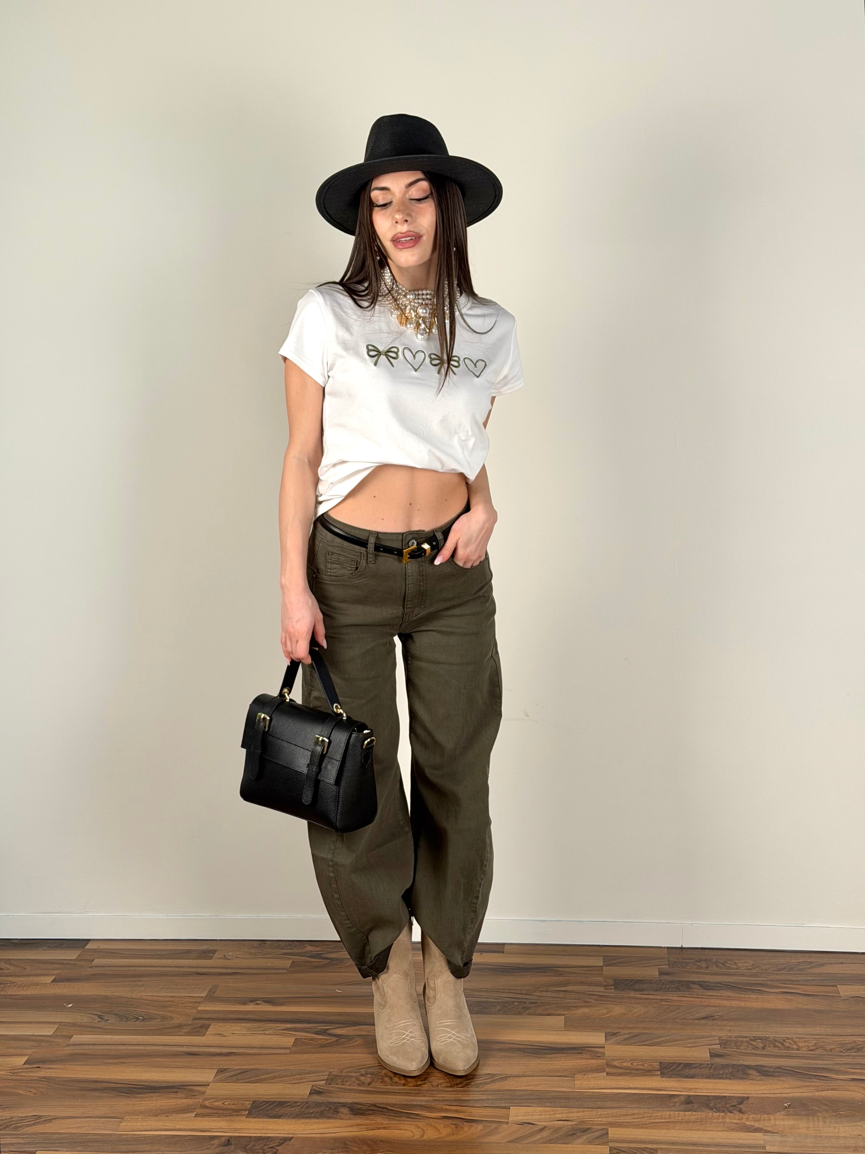 T-shirt fiocchi e cuori