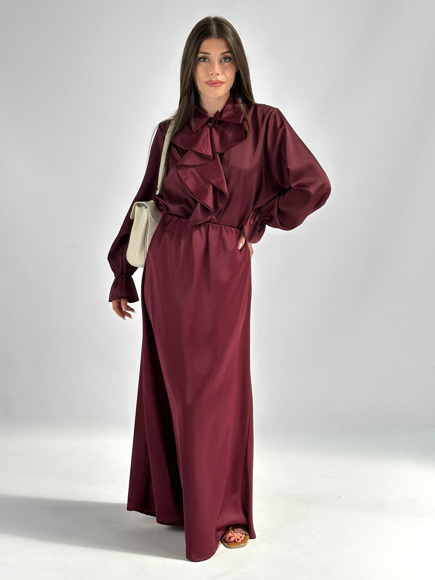 Camicia Marlena bordeaux