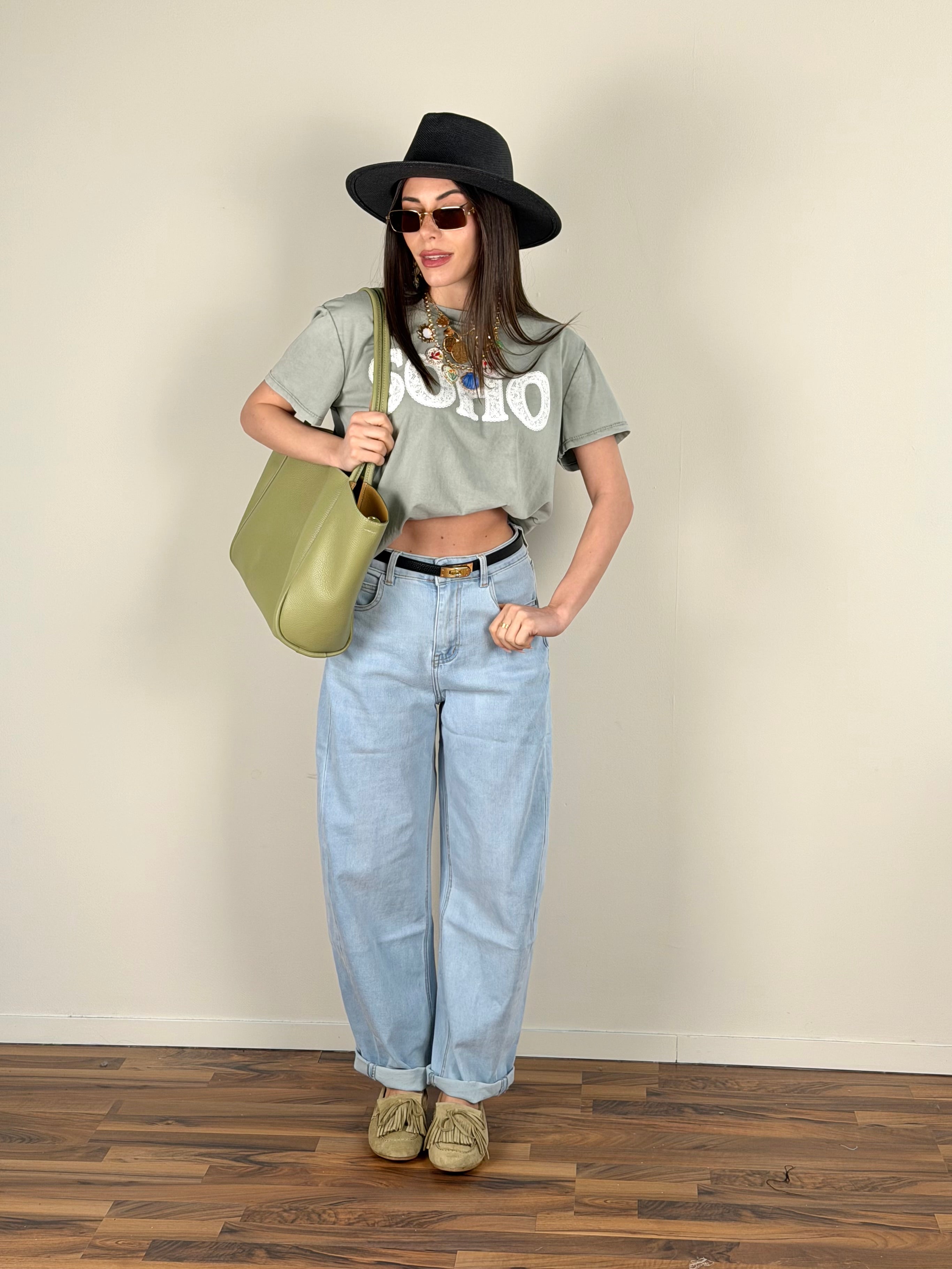 T-shirt Soho colors verde