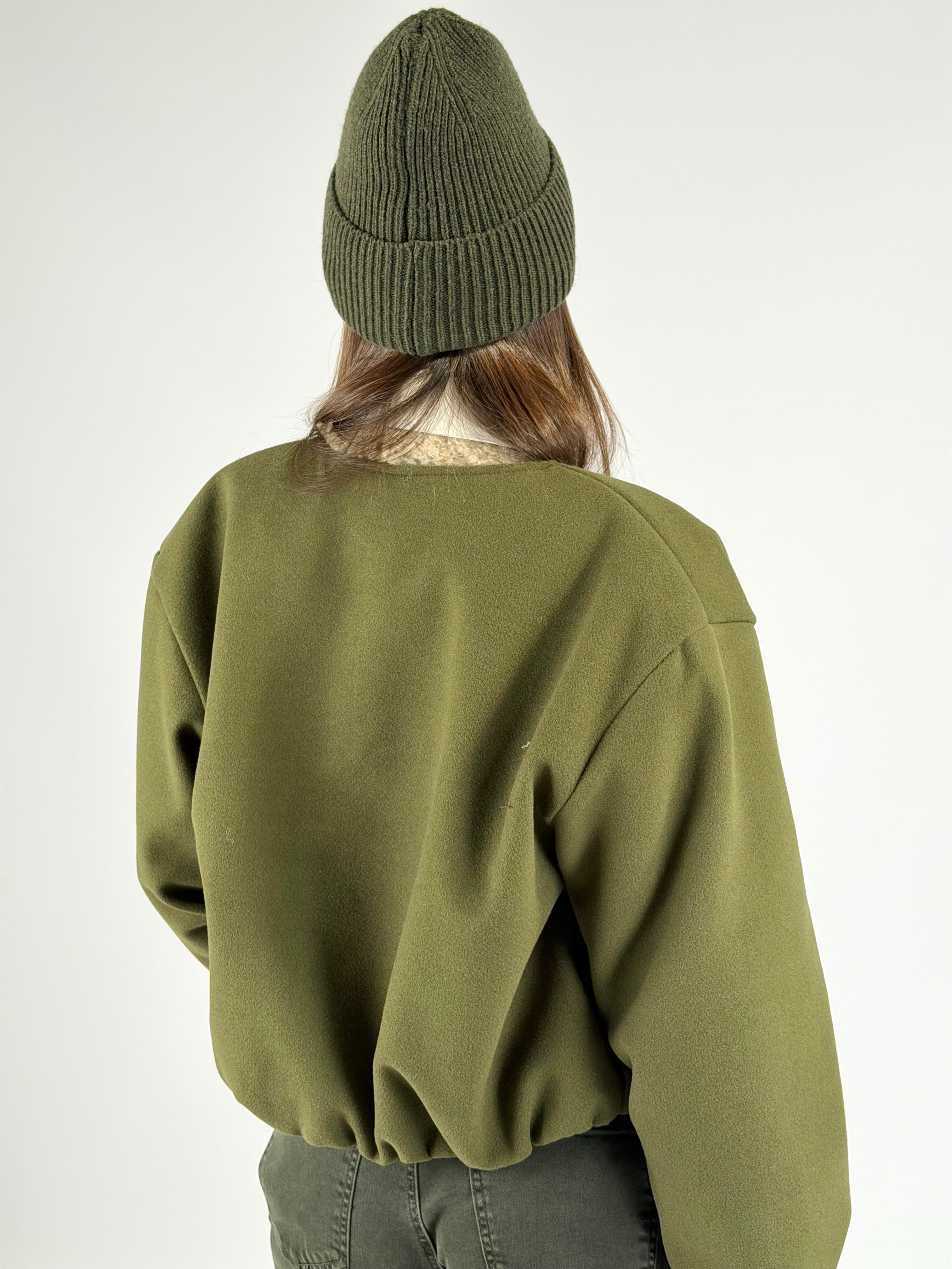 cappotto bomber Anisa verde