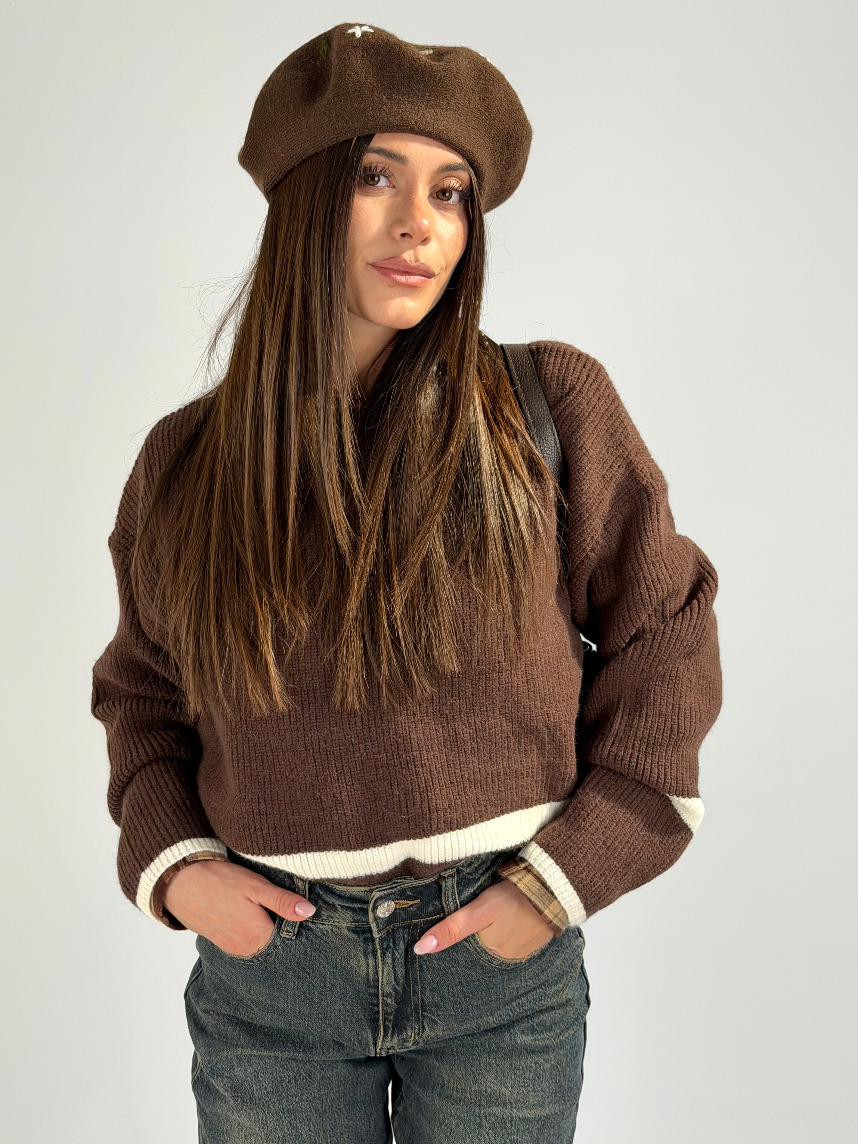 Maglione Trinity moro