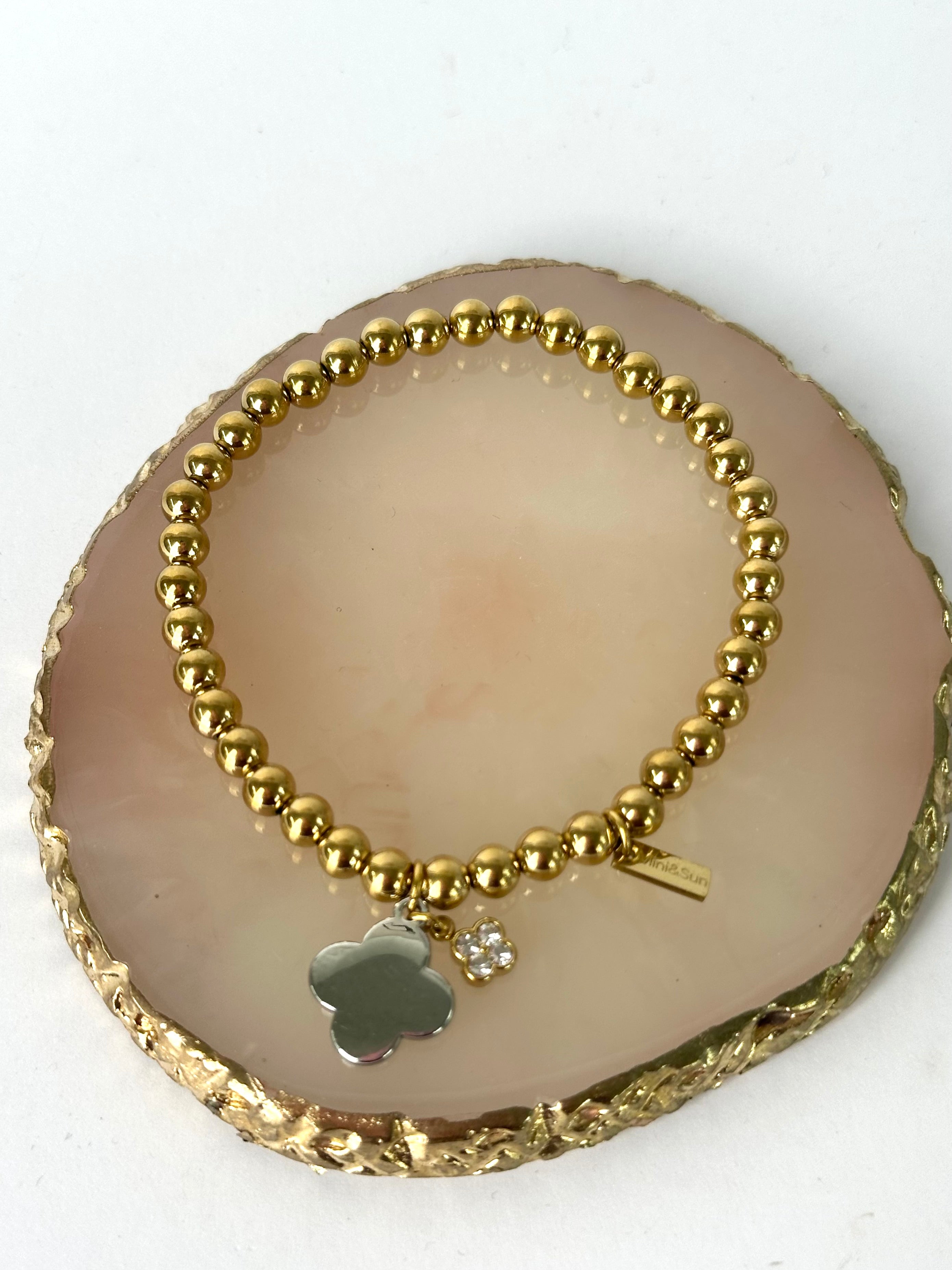 Bracciale perline Tiffany style