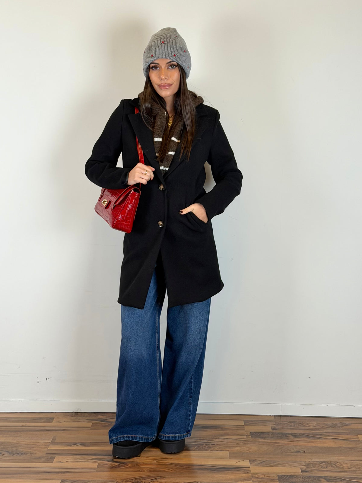Cappotto Trendy nero