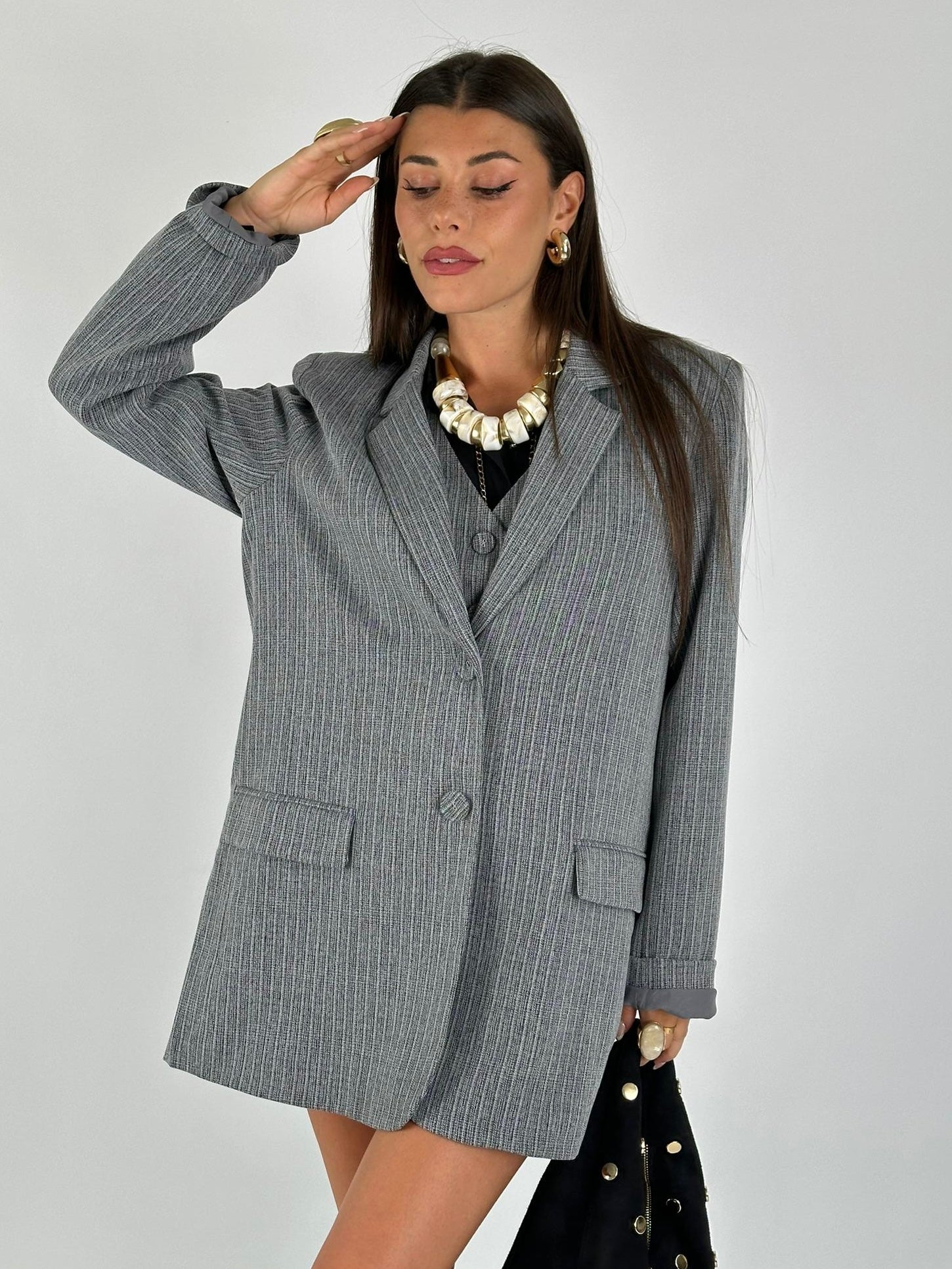 Giacca completo premium Vienna nero