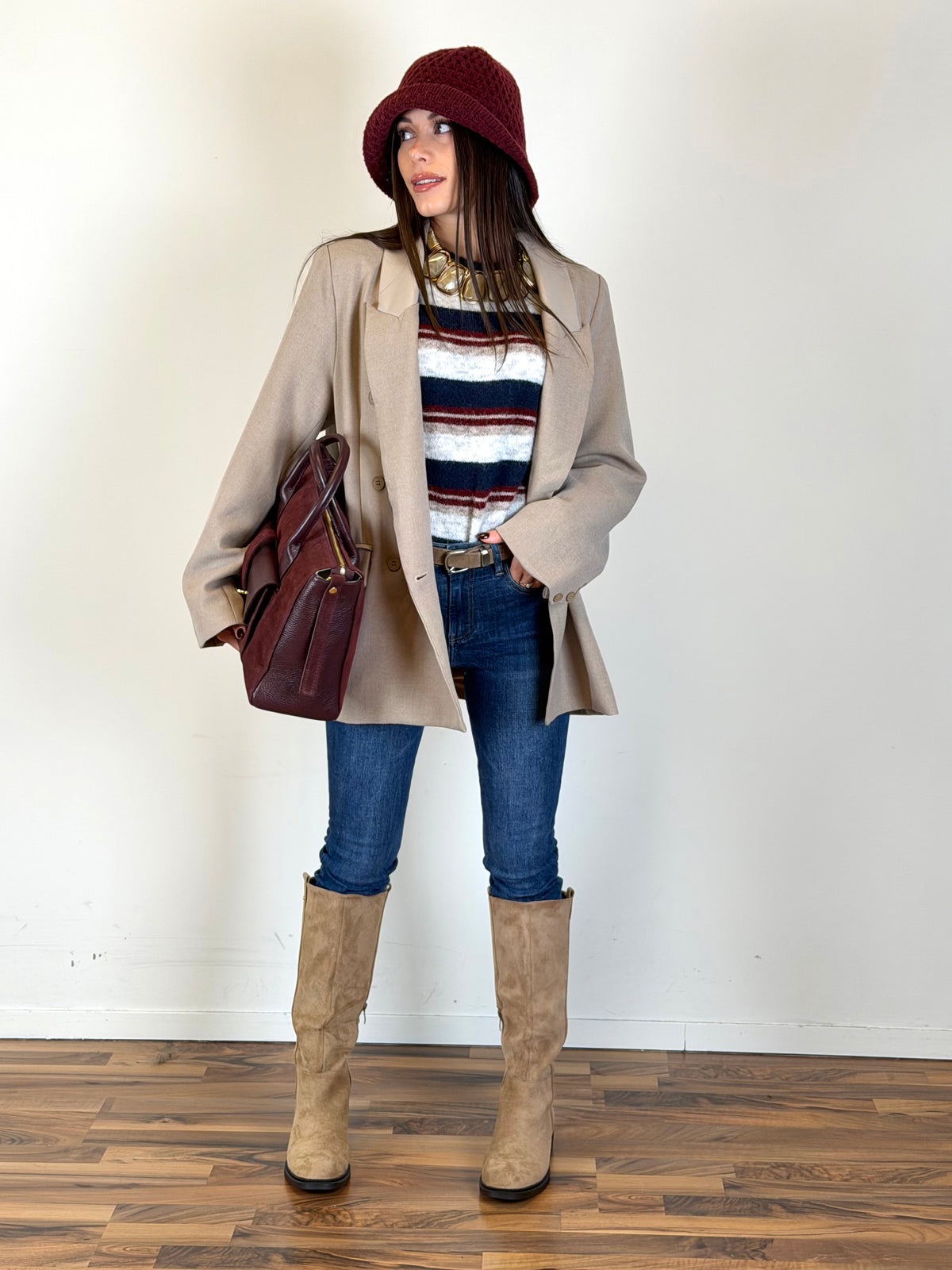 Giacca Soft beige