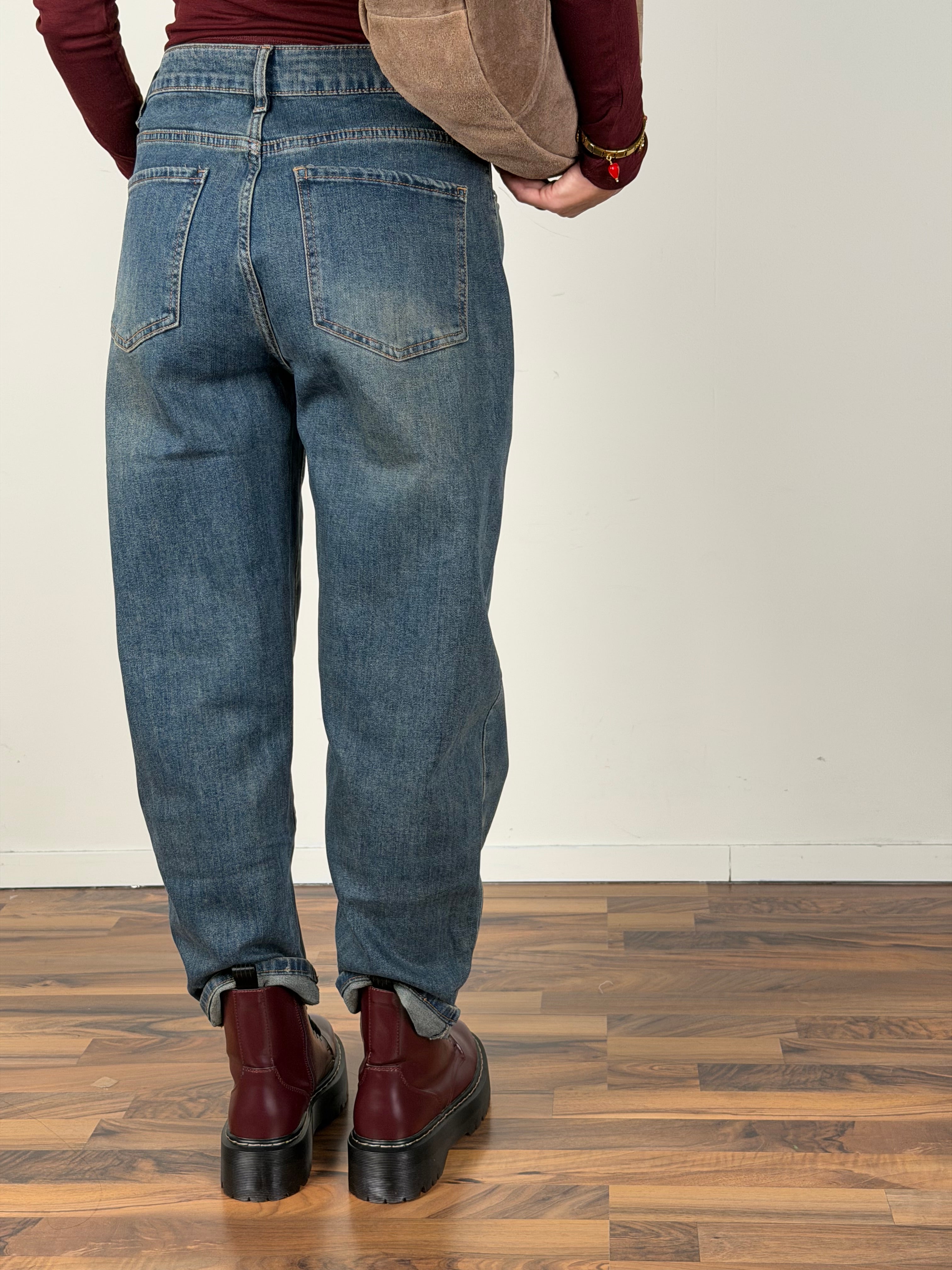 Jeans Giove blu slavato