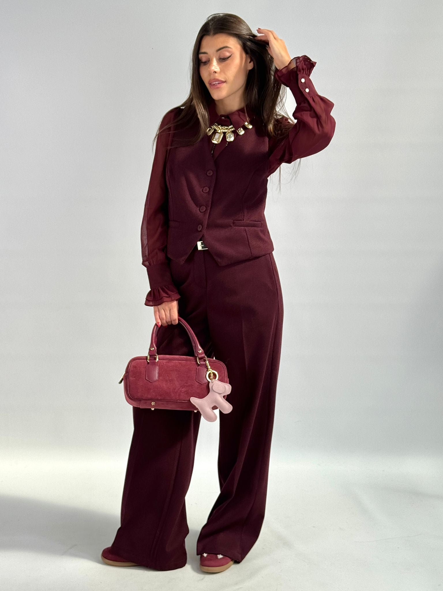 Completo Svezia bordeaux