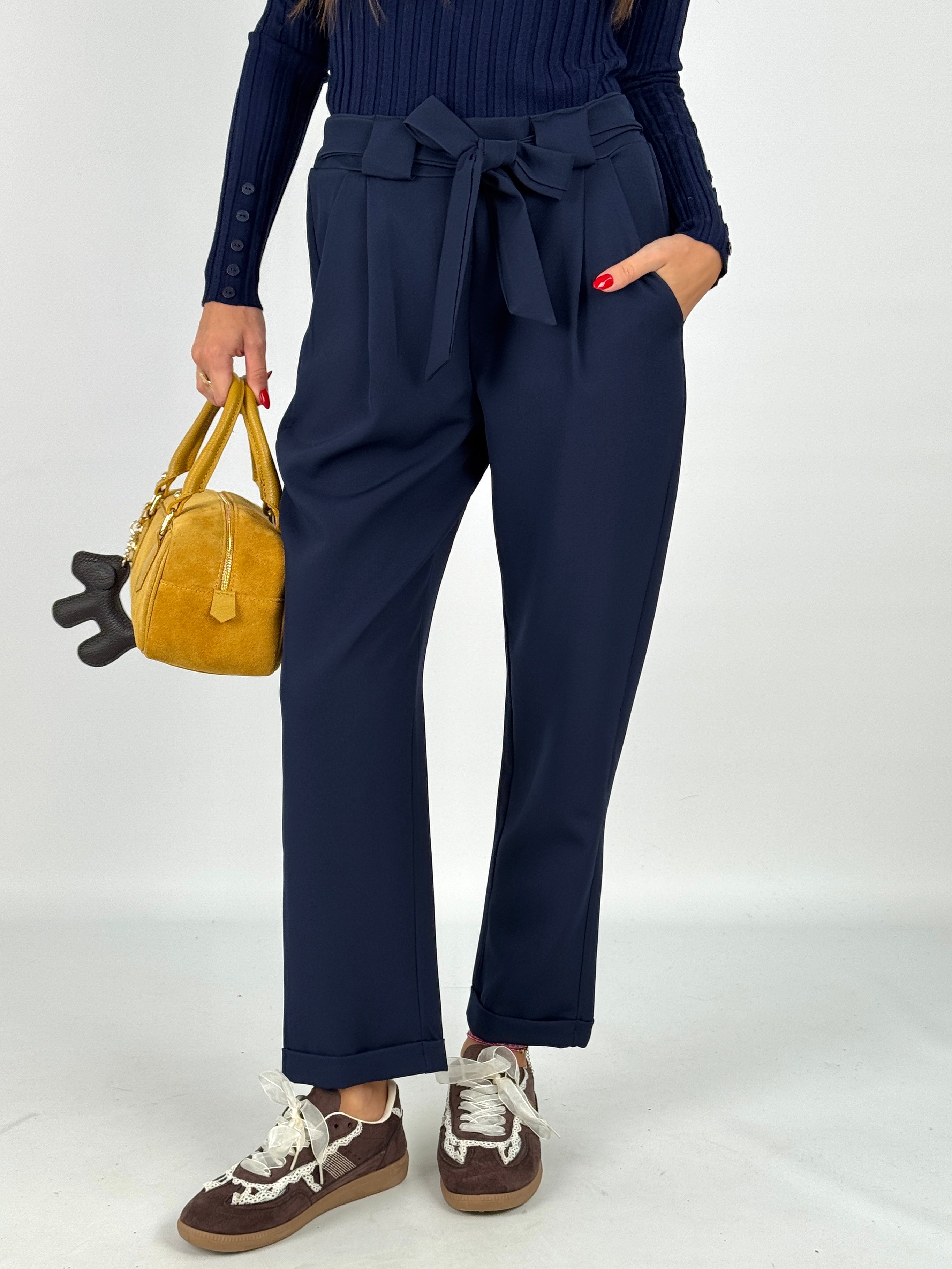 Pantalone completo Amira blu notte