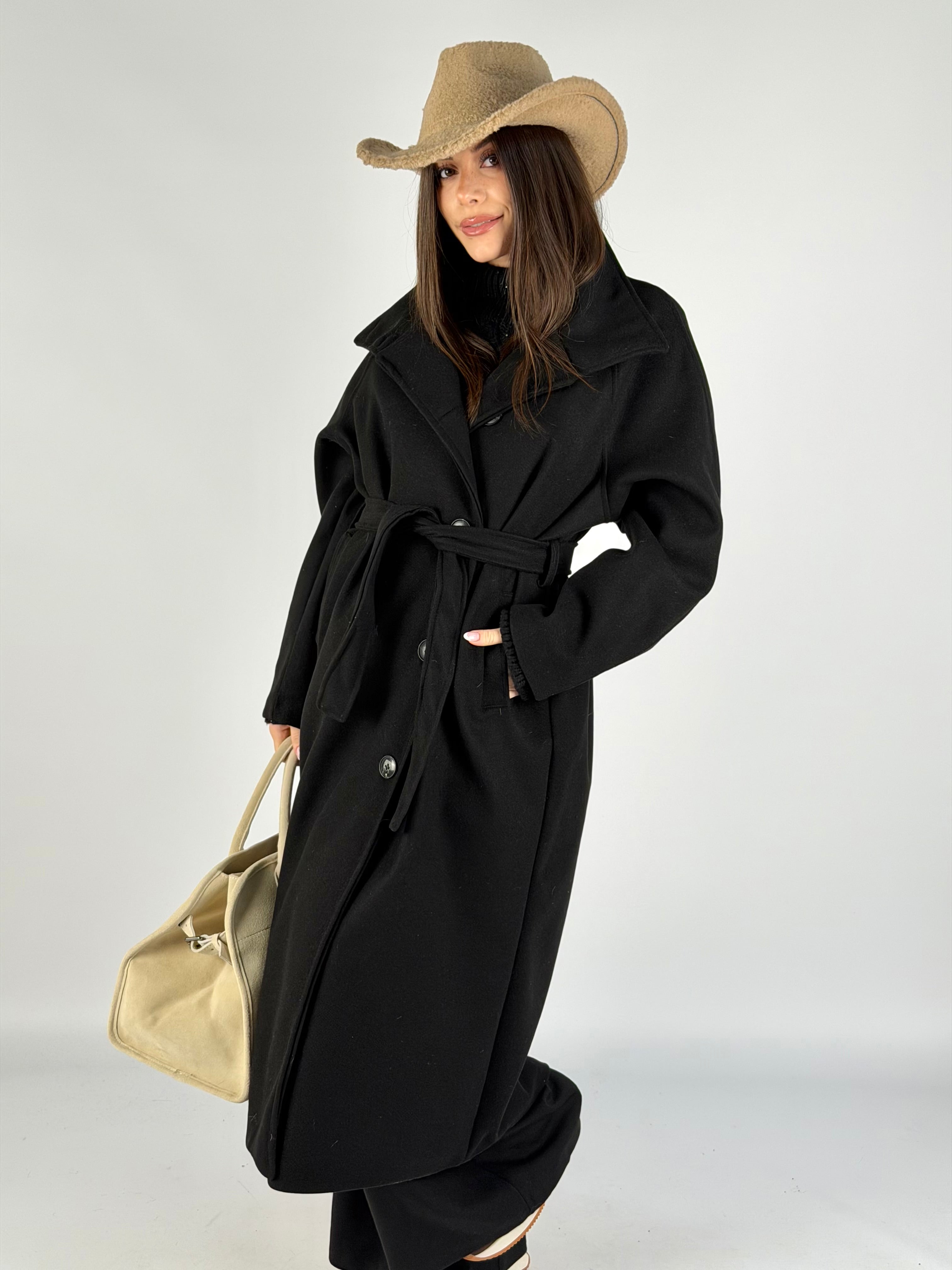 Cappotto Office nero