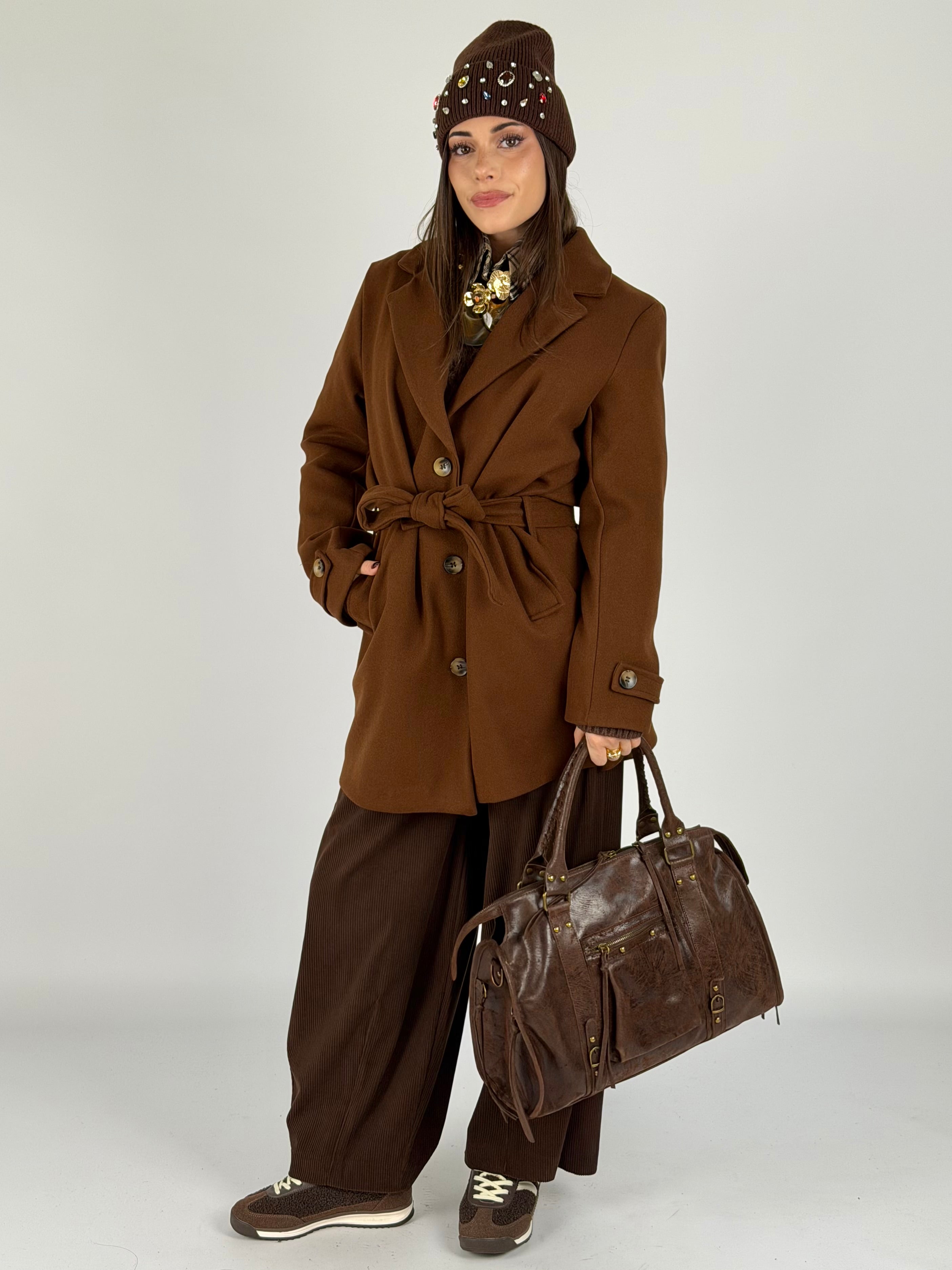 Cappotto Choco marrone