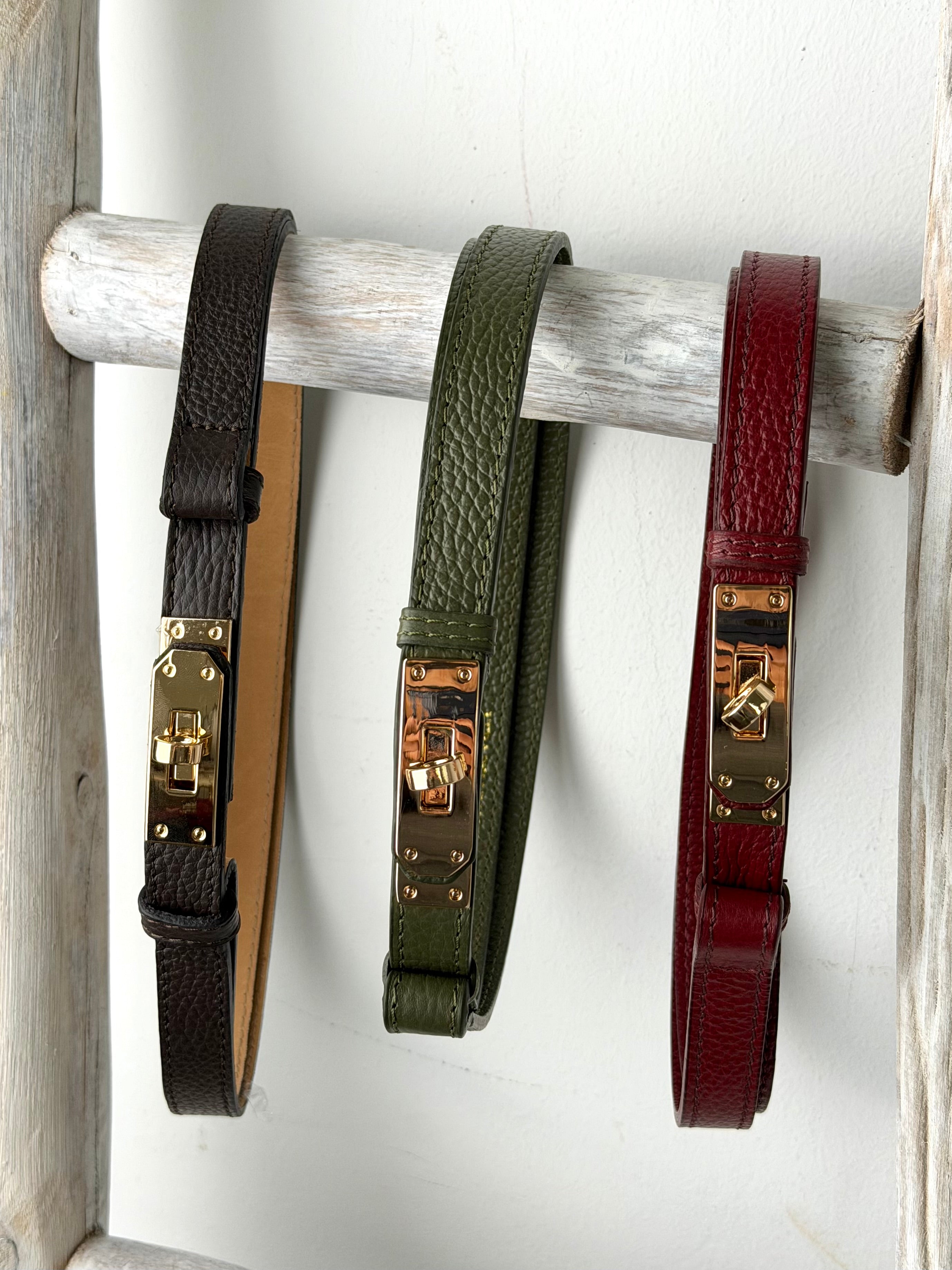 cintura Hermosa vera pelle