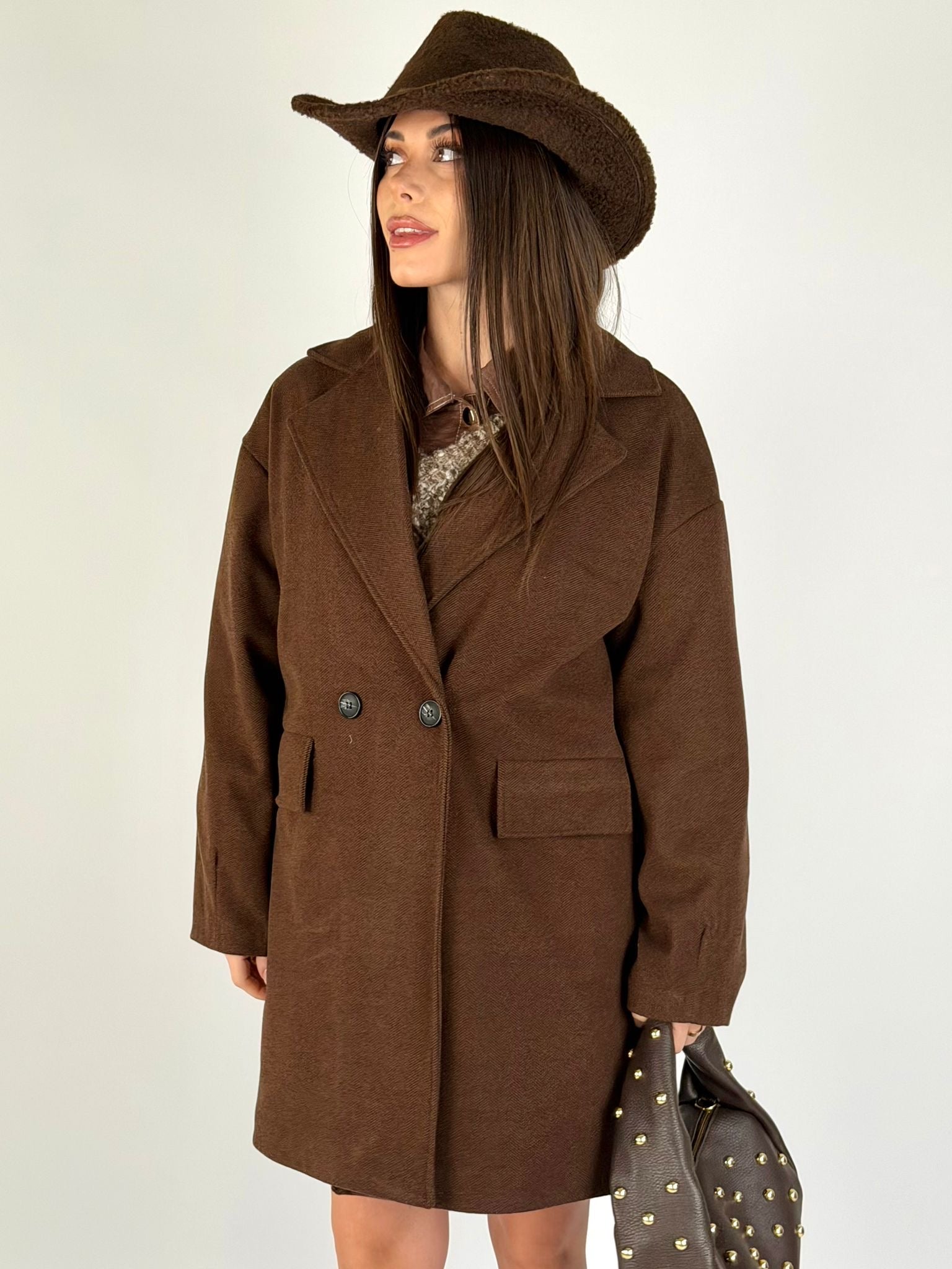 Cappotto bonton moro