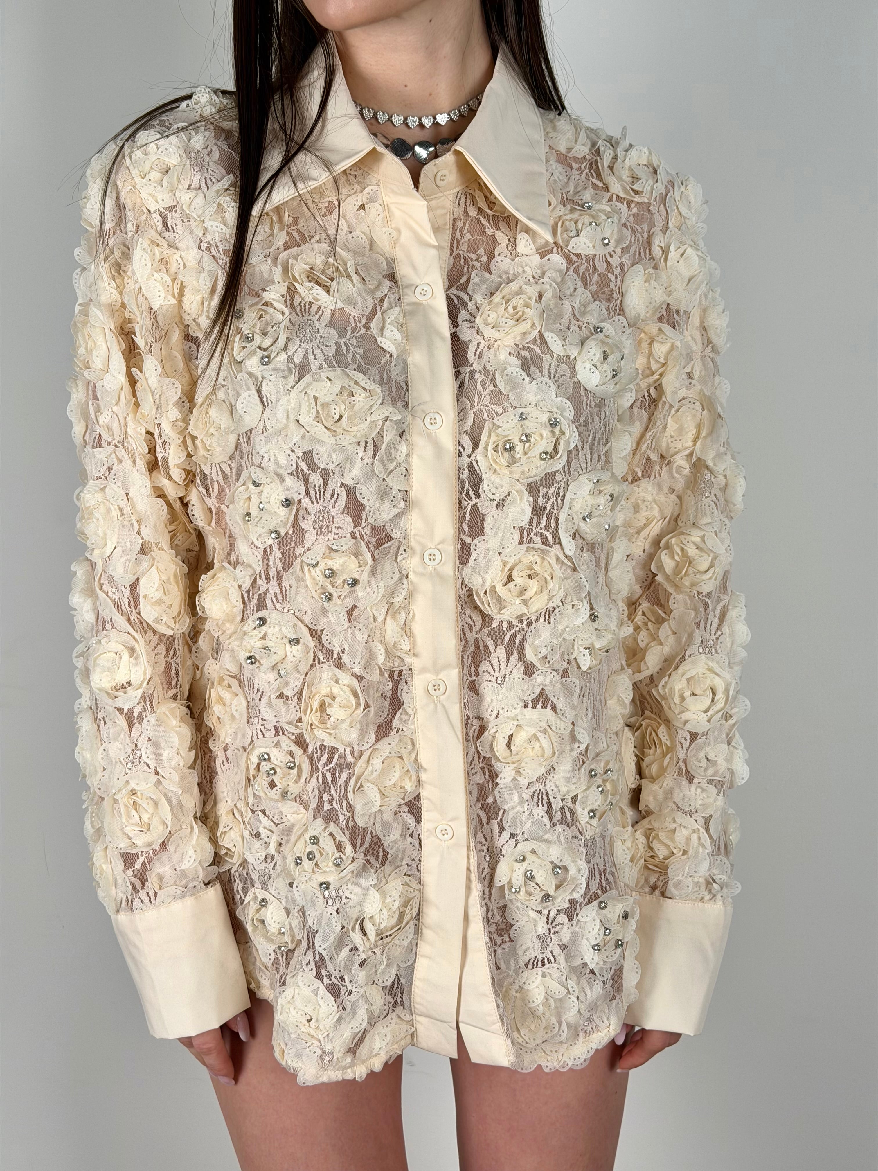 Camicia Yolanda beige