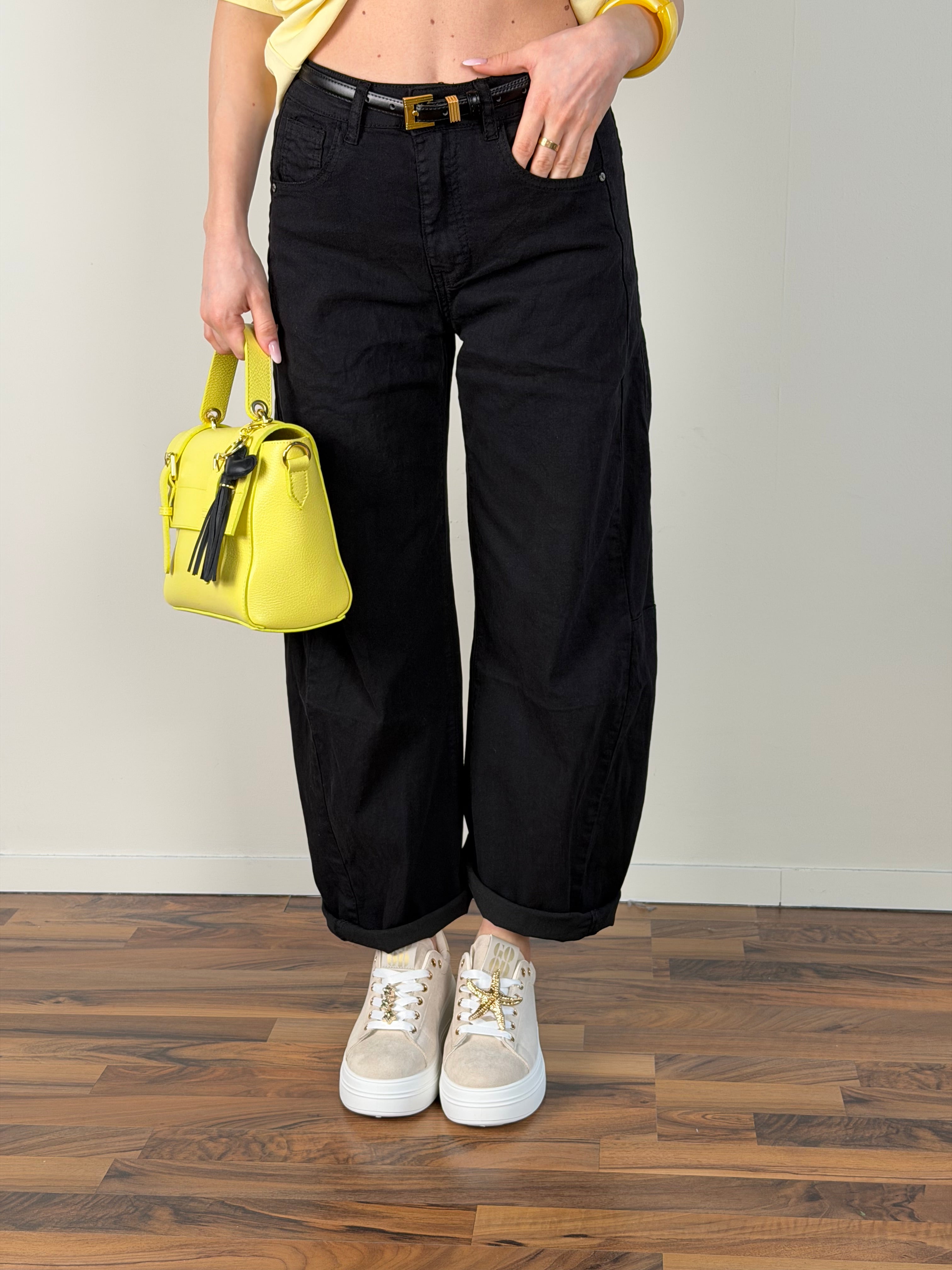 Jeans balloon colors nero