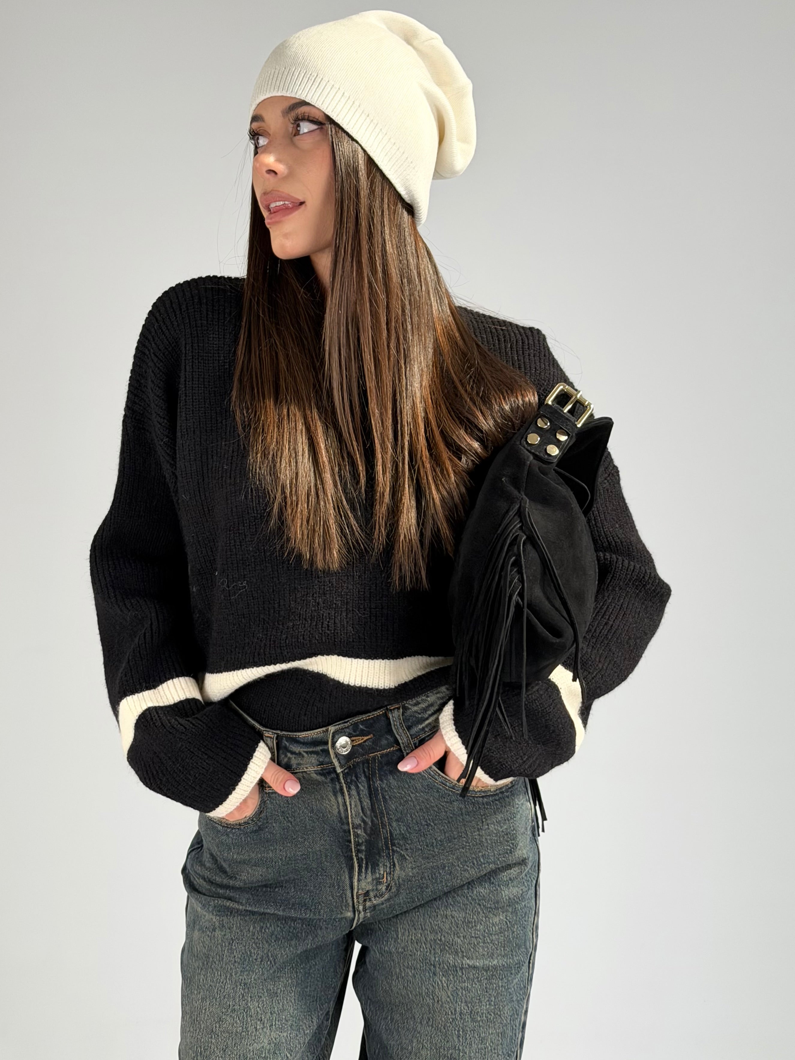 Maglione Trinity nero