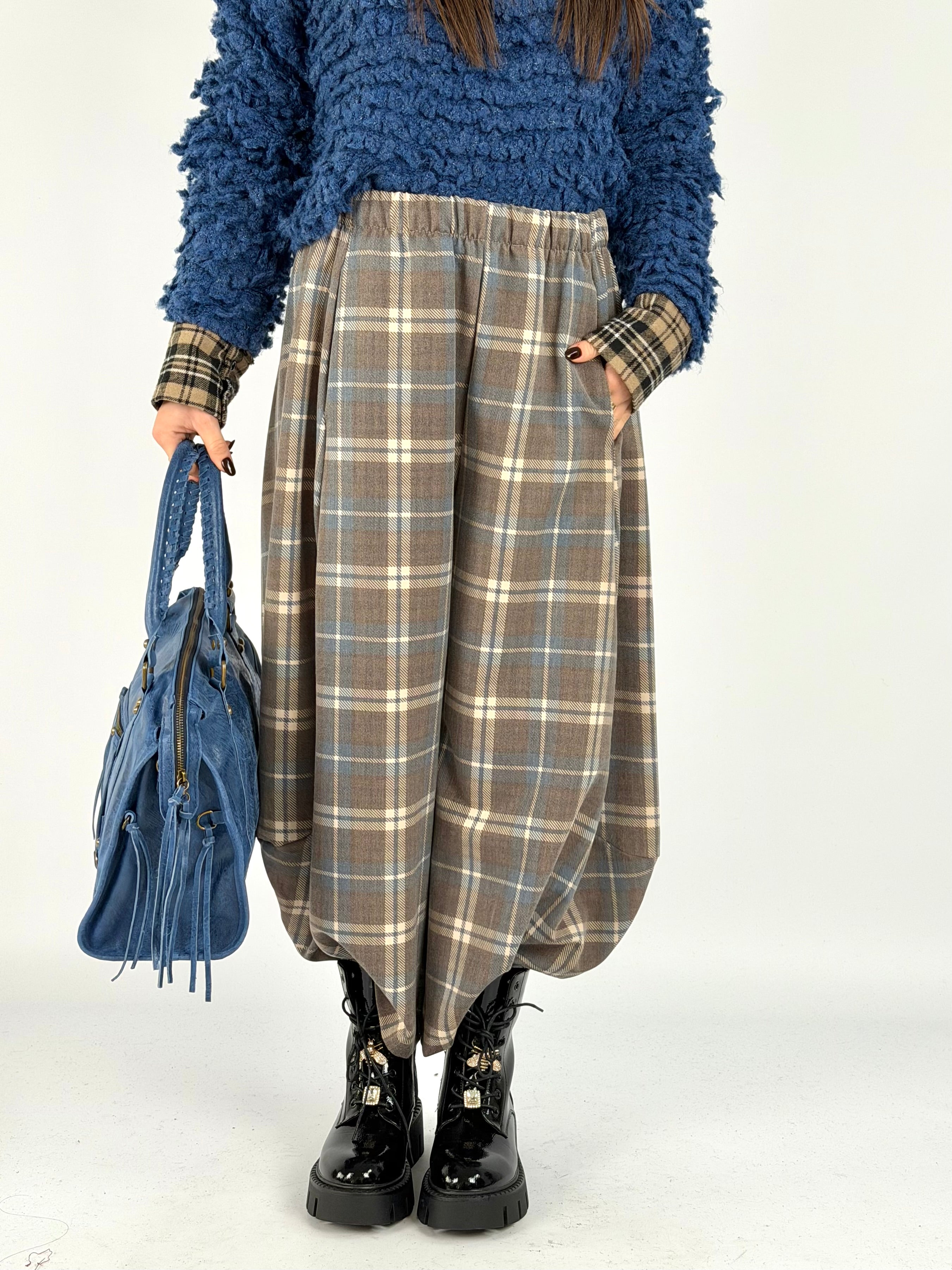 Pantalone Morgana grigio