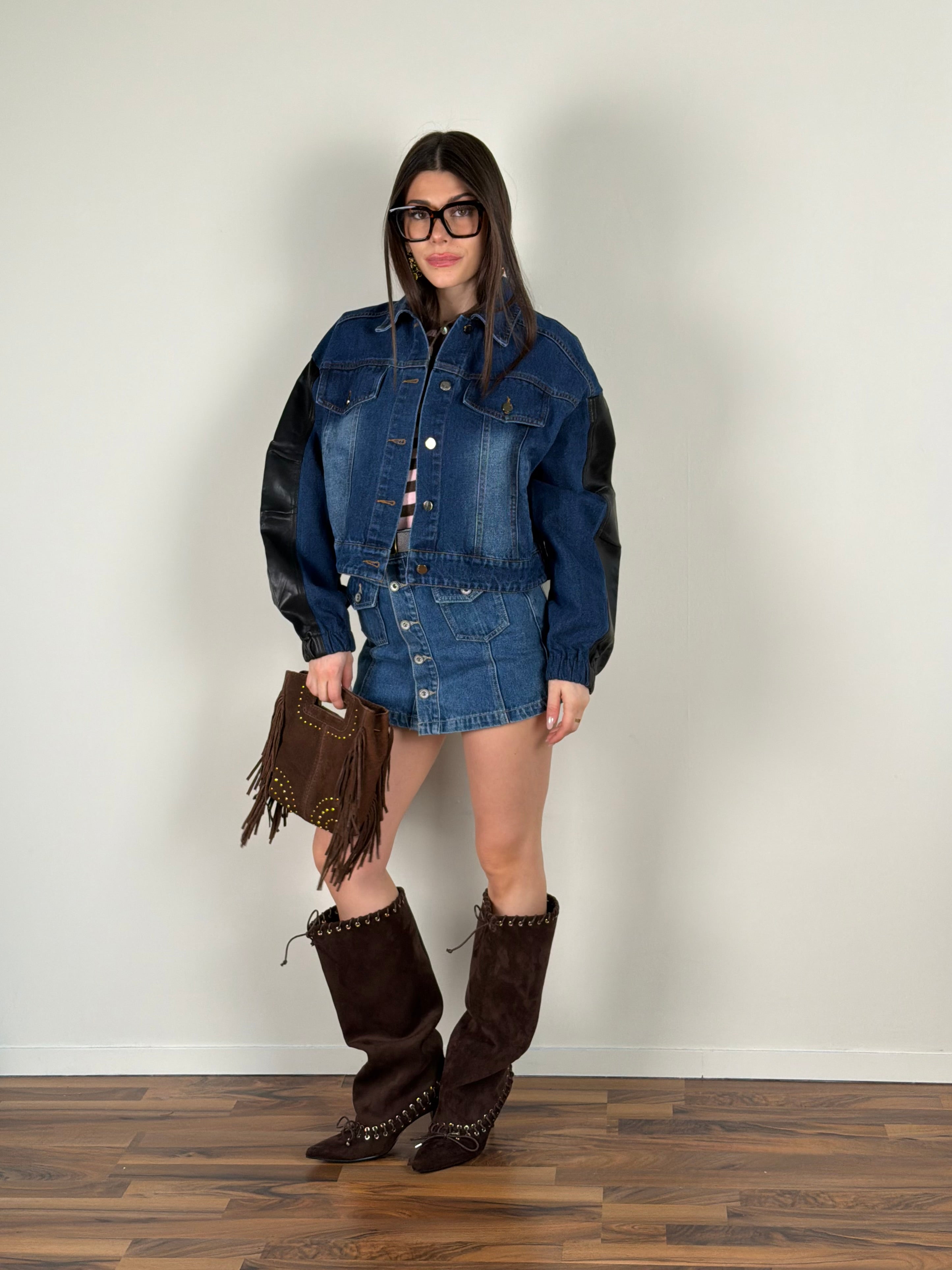 Giubbino jeans Kim