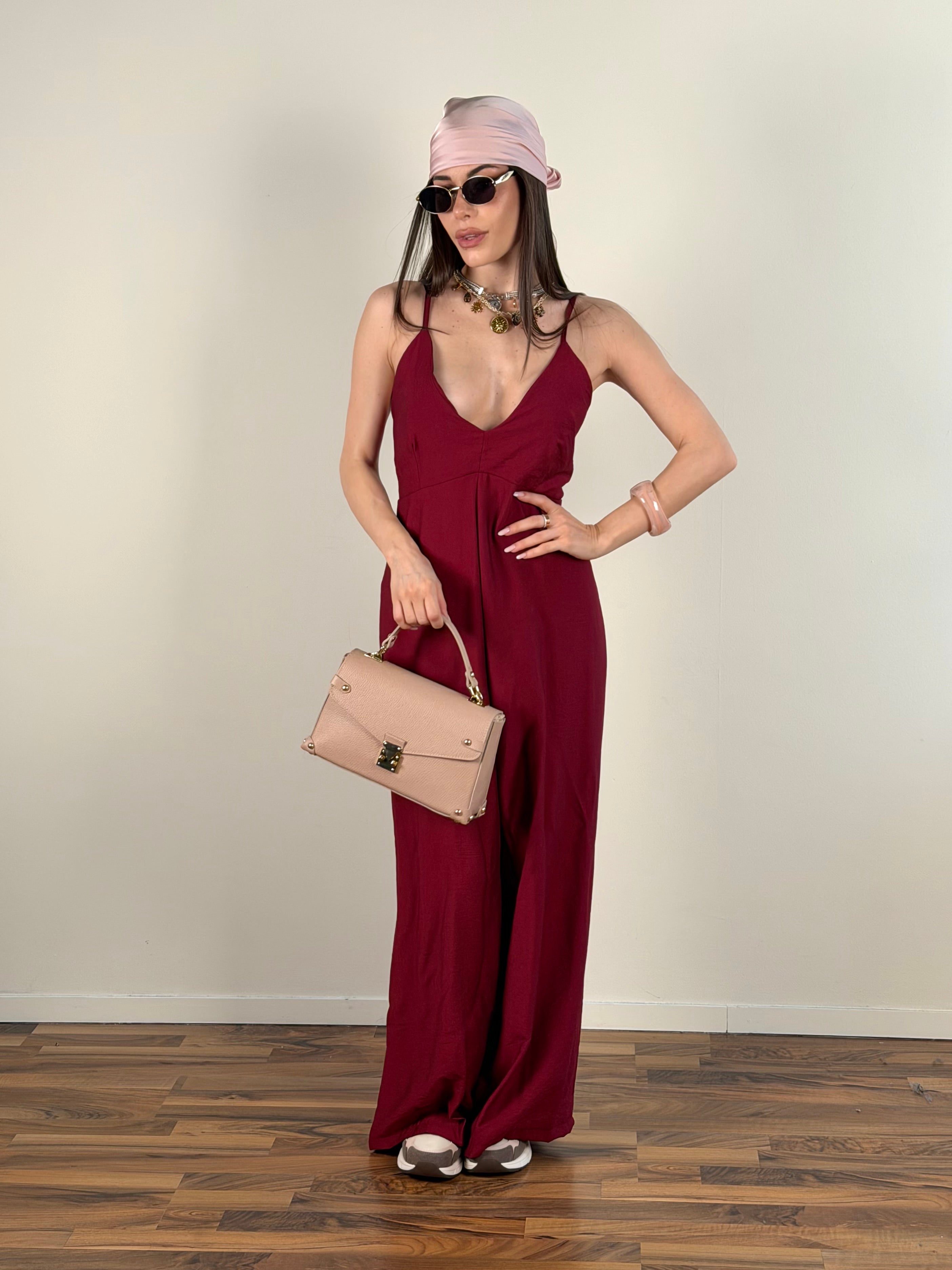 Tuta Cora bordeaux