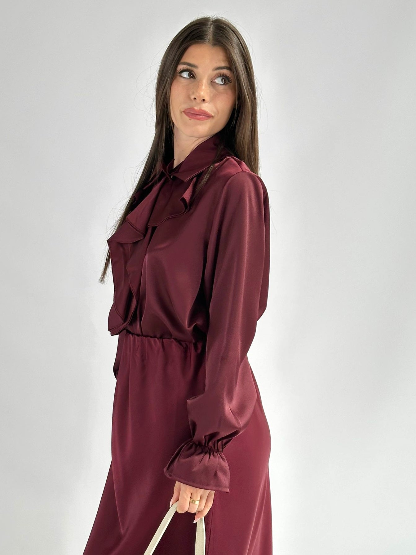 Camicia Marlena bordeaux