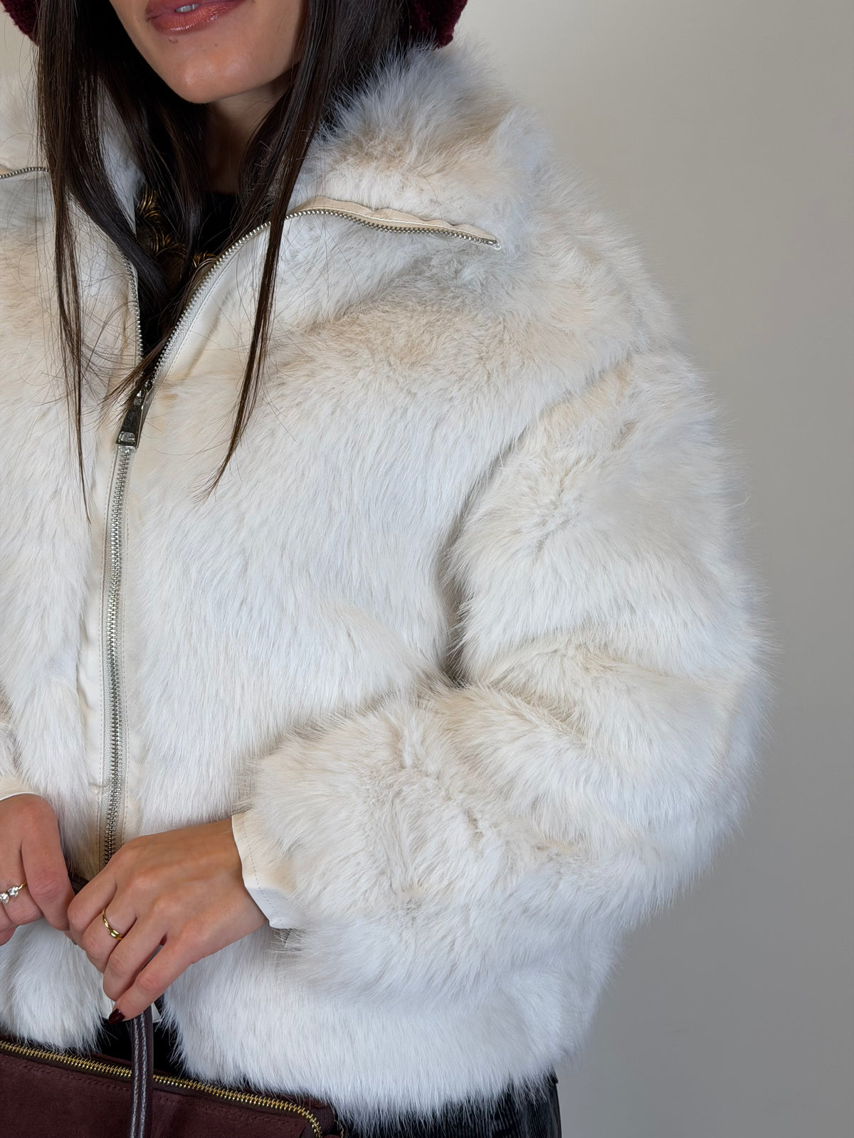 Pelliccia Winter panna
