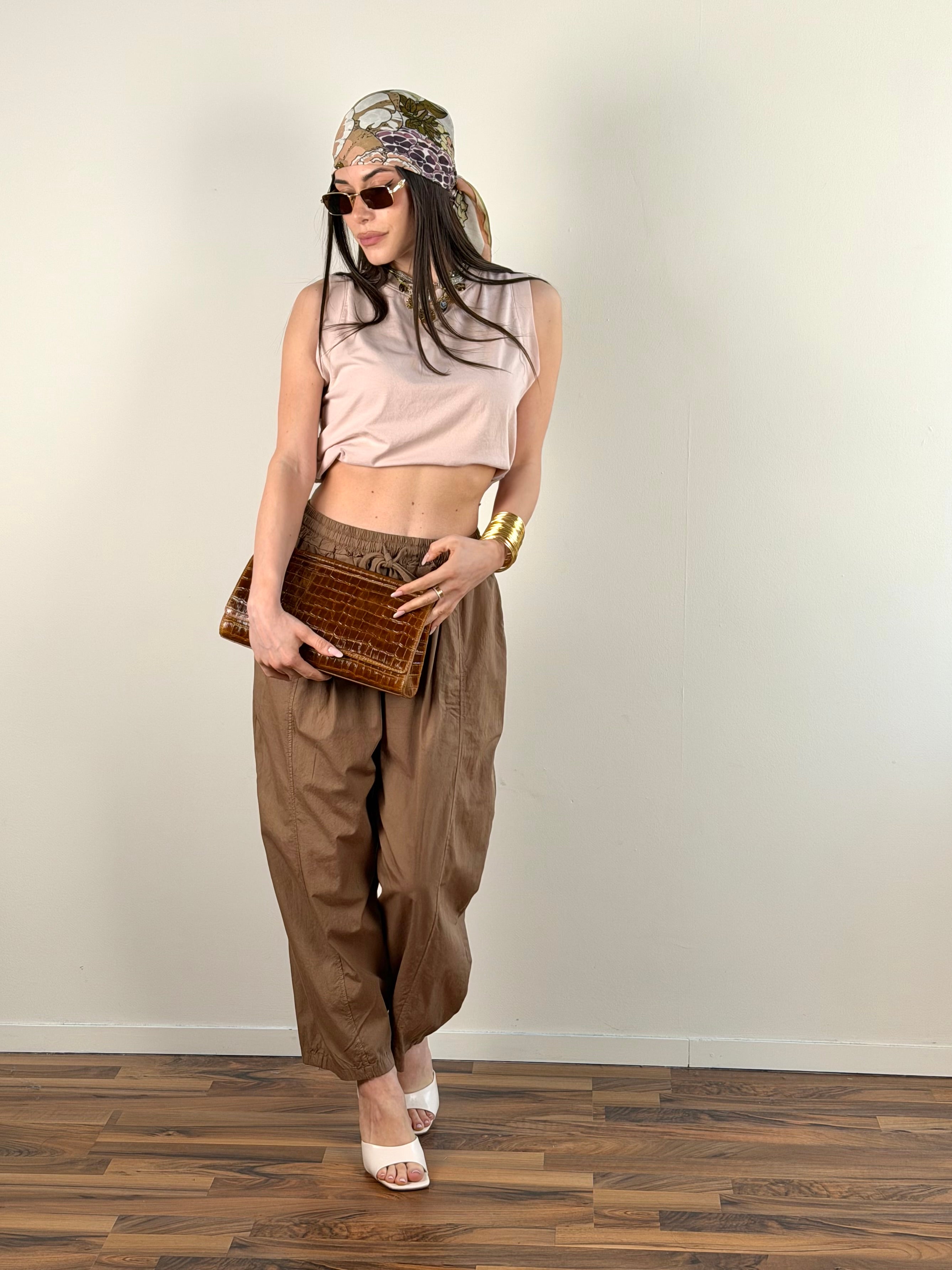 Pantalone Sole tabacco
