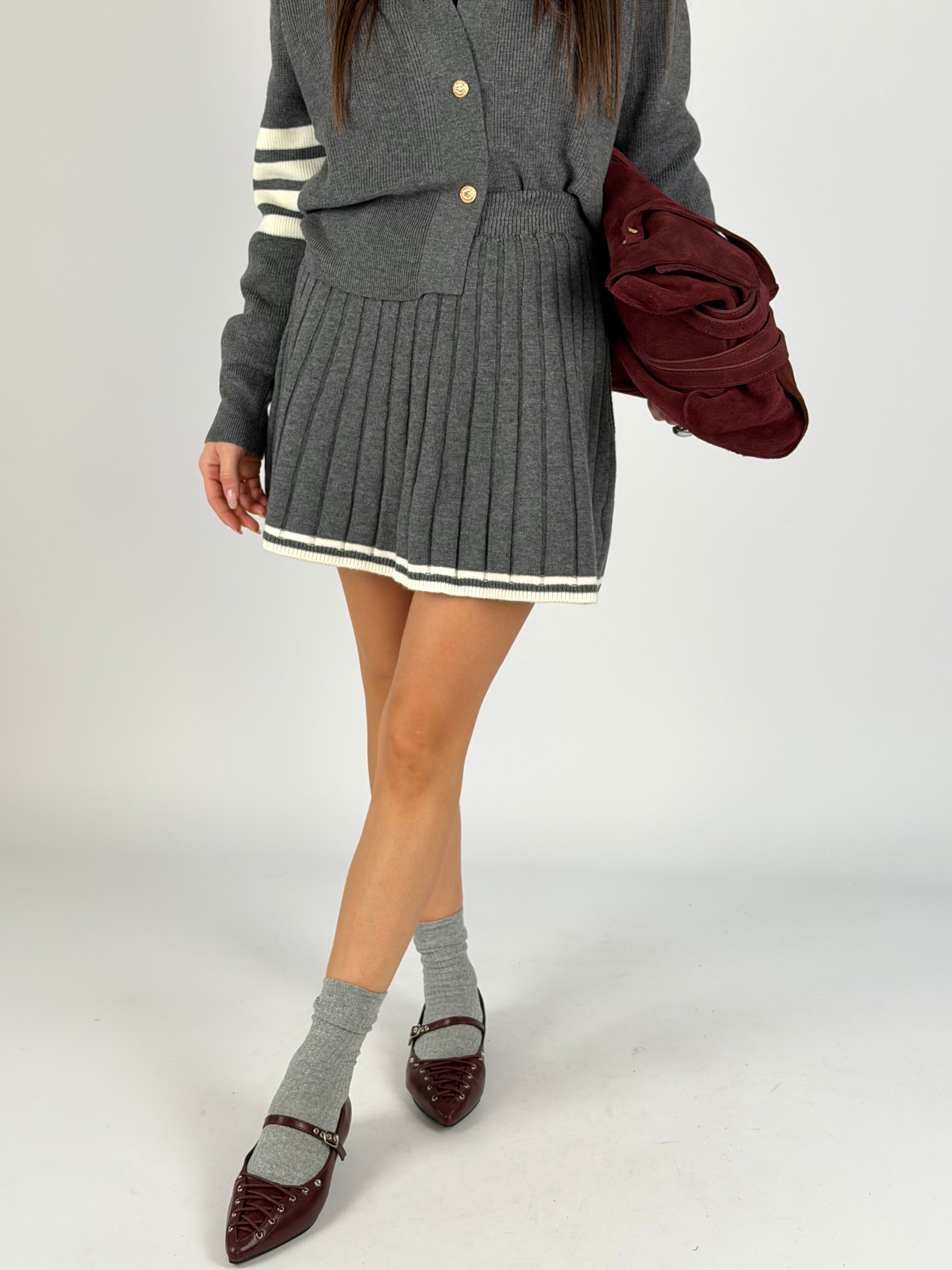 Completo Oxford grigio