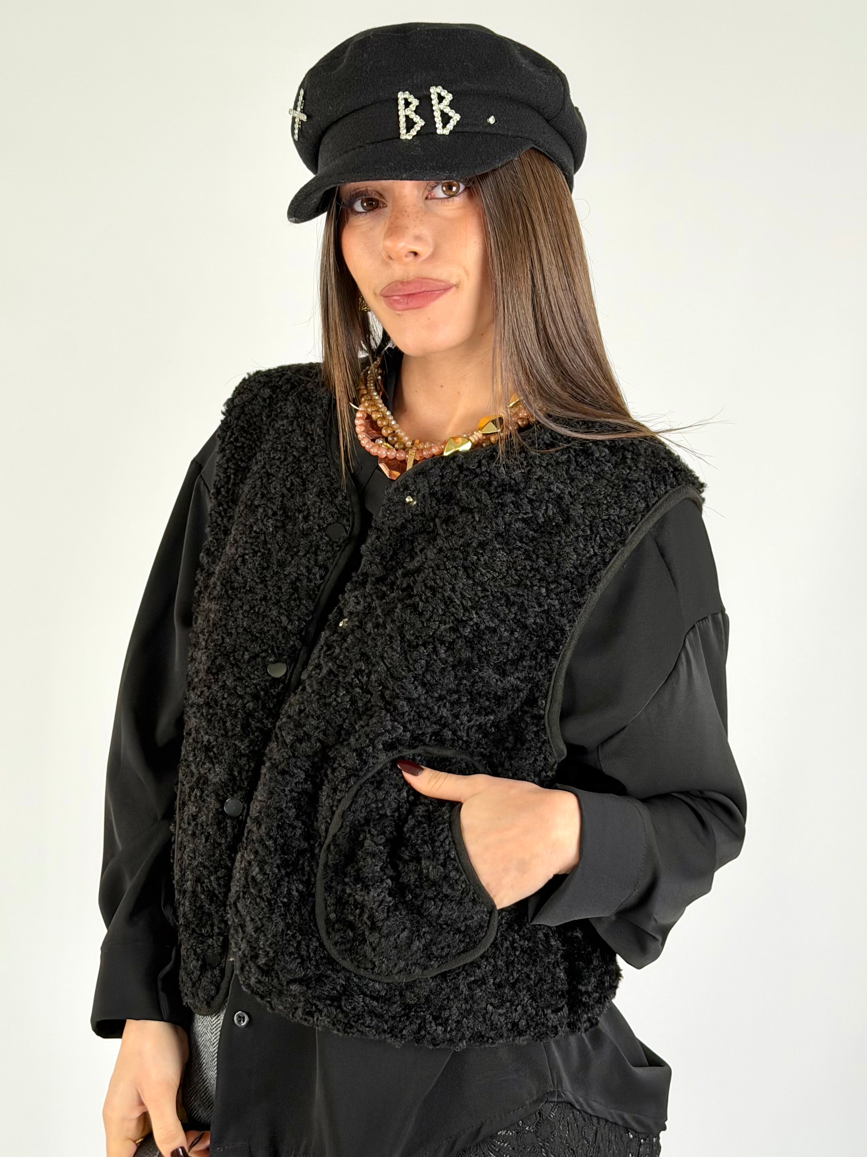 Gilet Cecy nero