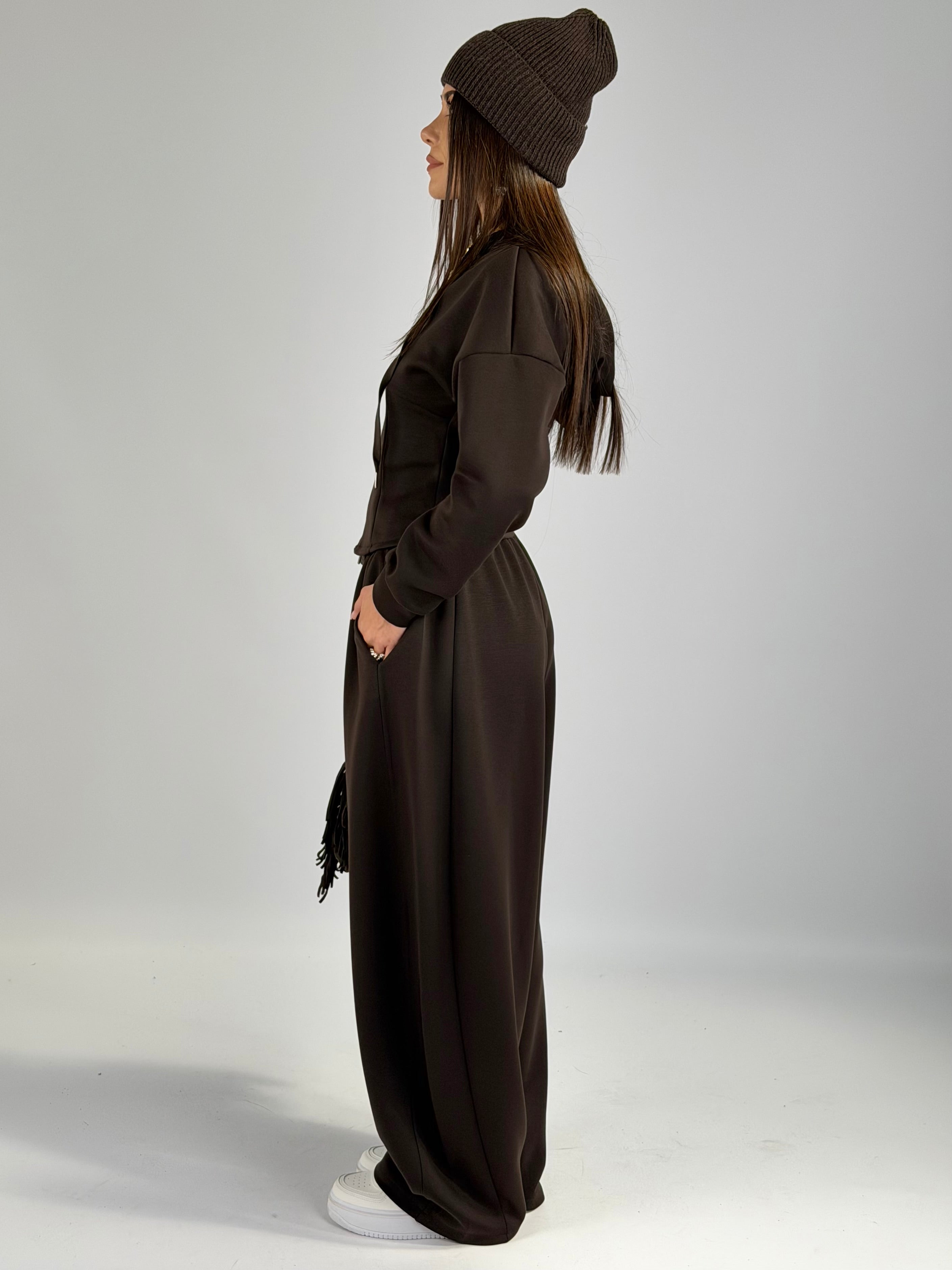 Pantalone tuta Evelyn moro