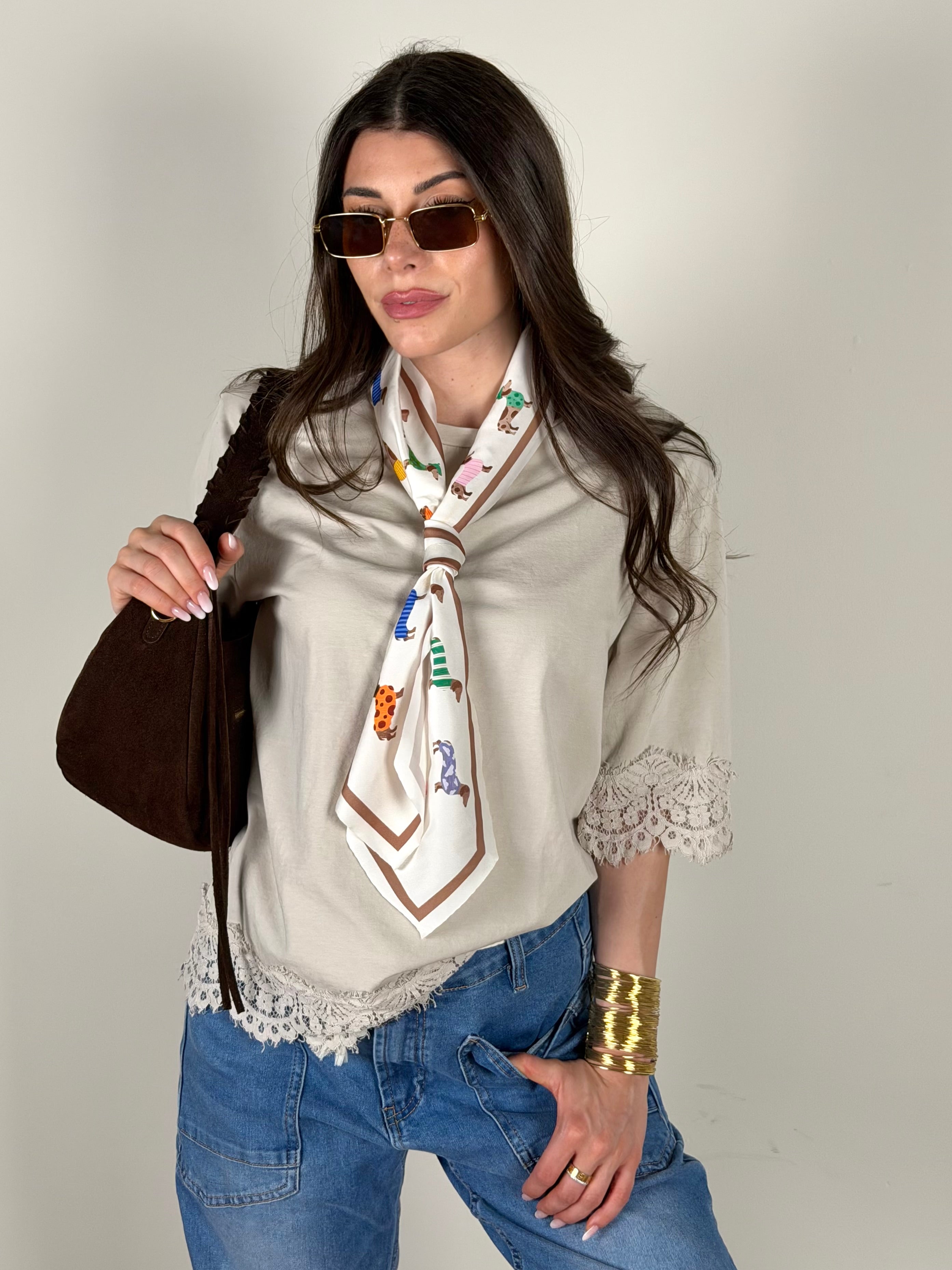 T-shirt Lara beige