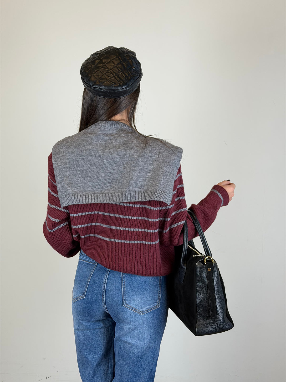 Maglia Pearl bordeaux