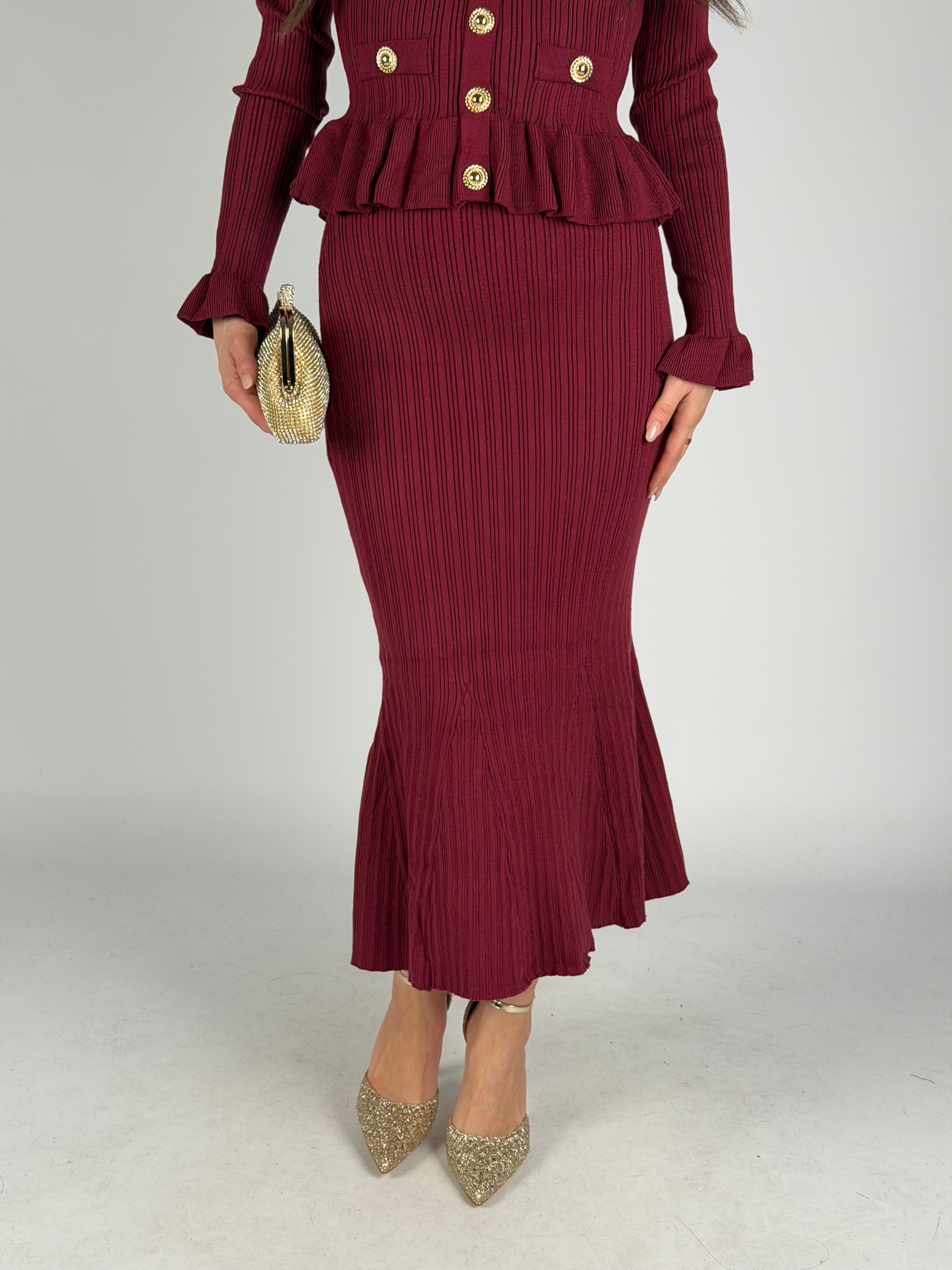 Set completo Cindy bordeaux