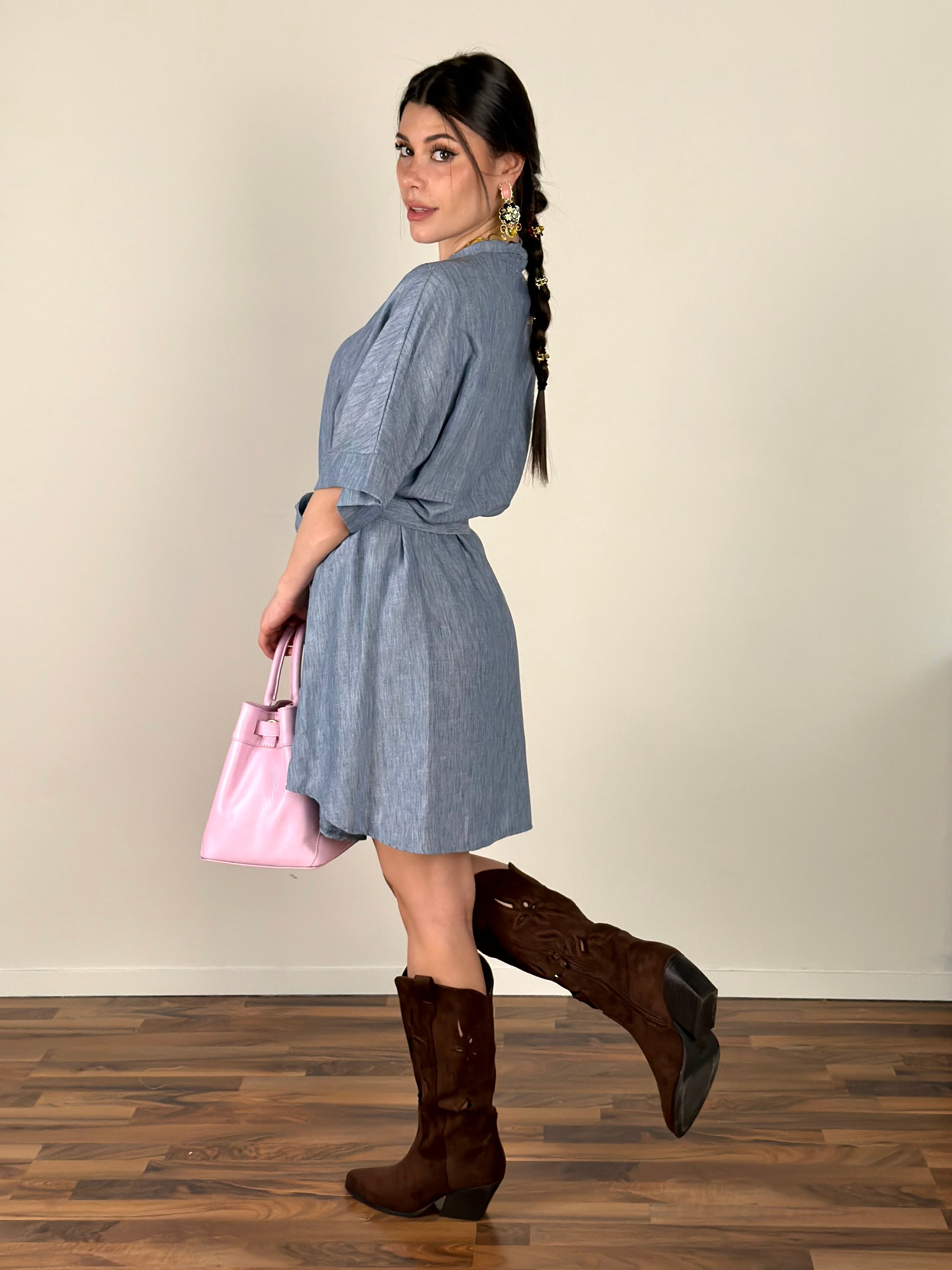 Abito Sharon blu