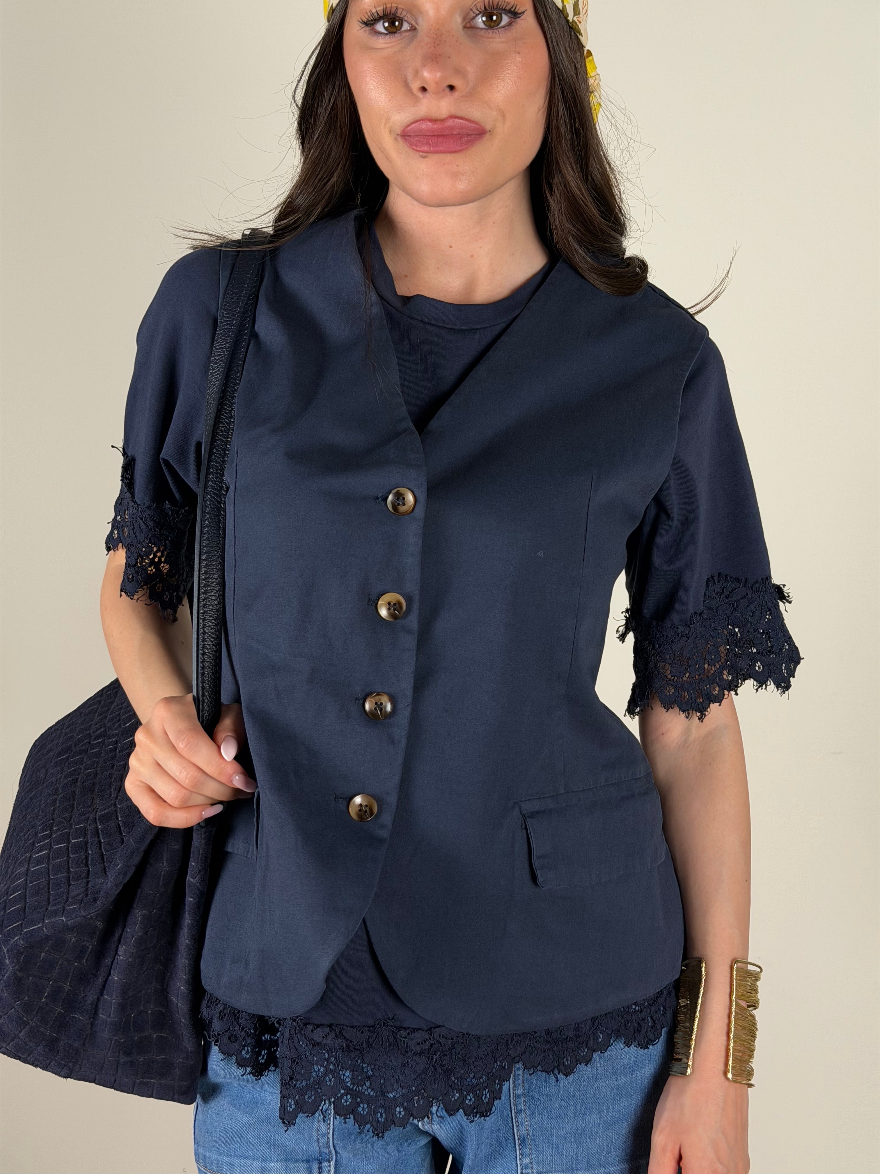 Gilet Lara blu