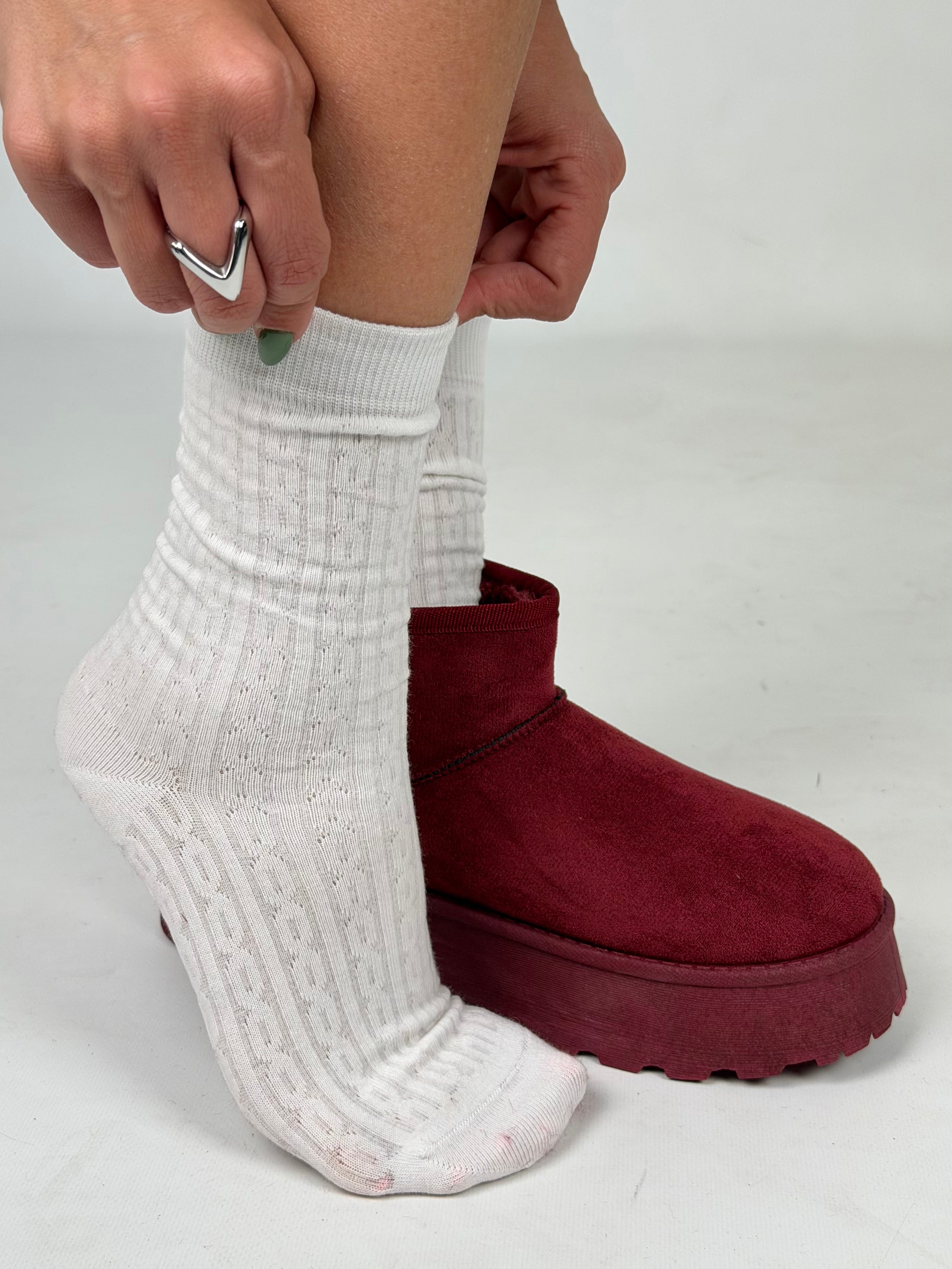 Calzini treccia - 4 colori