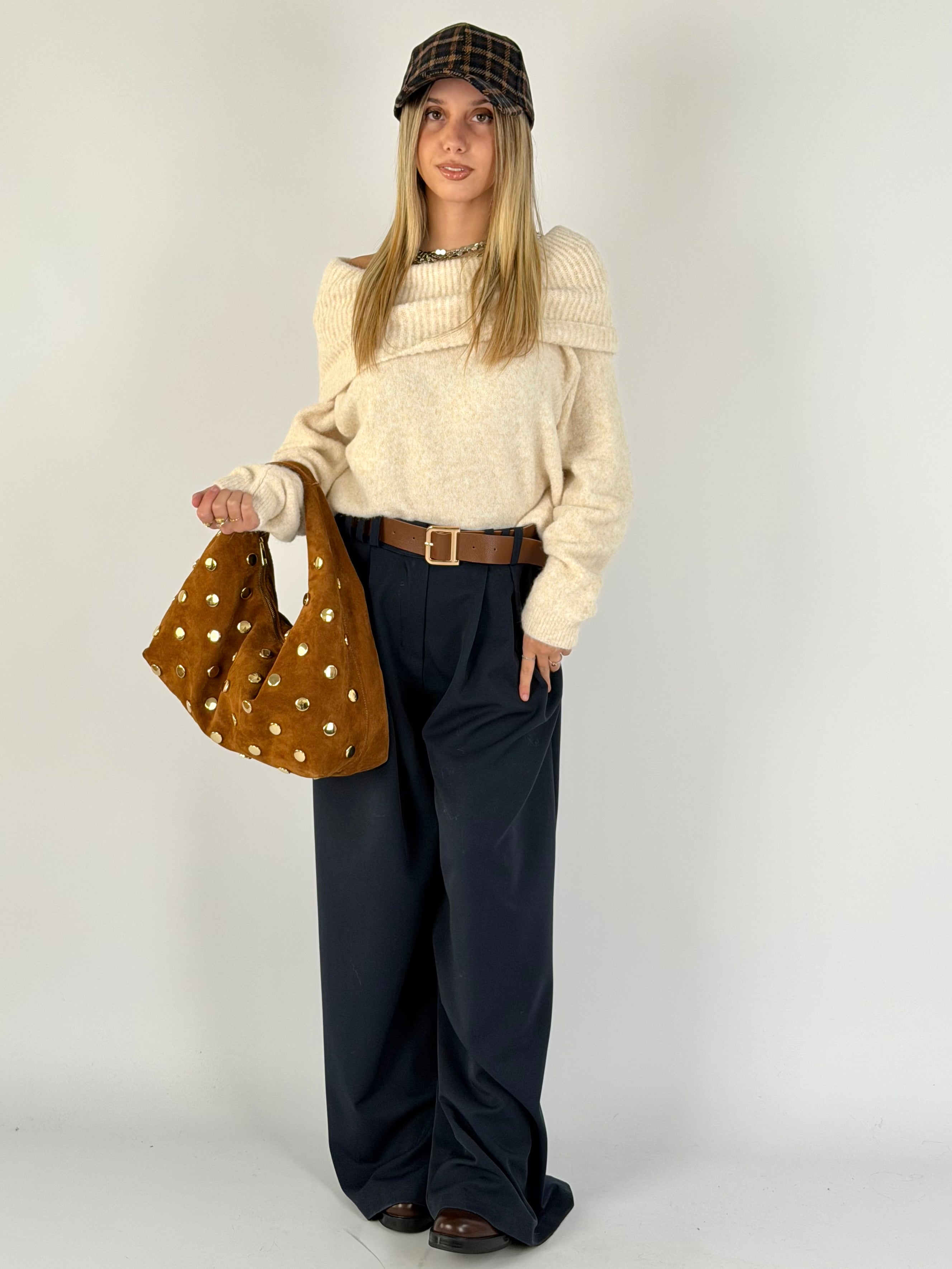 Pantalone Paloma blu