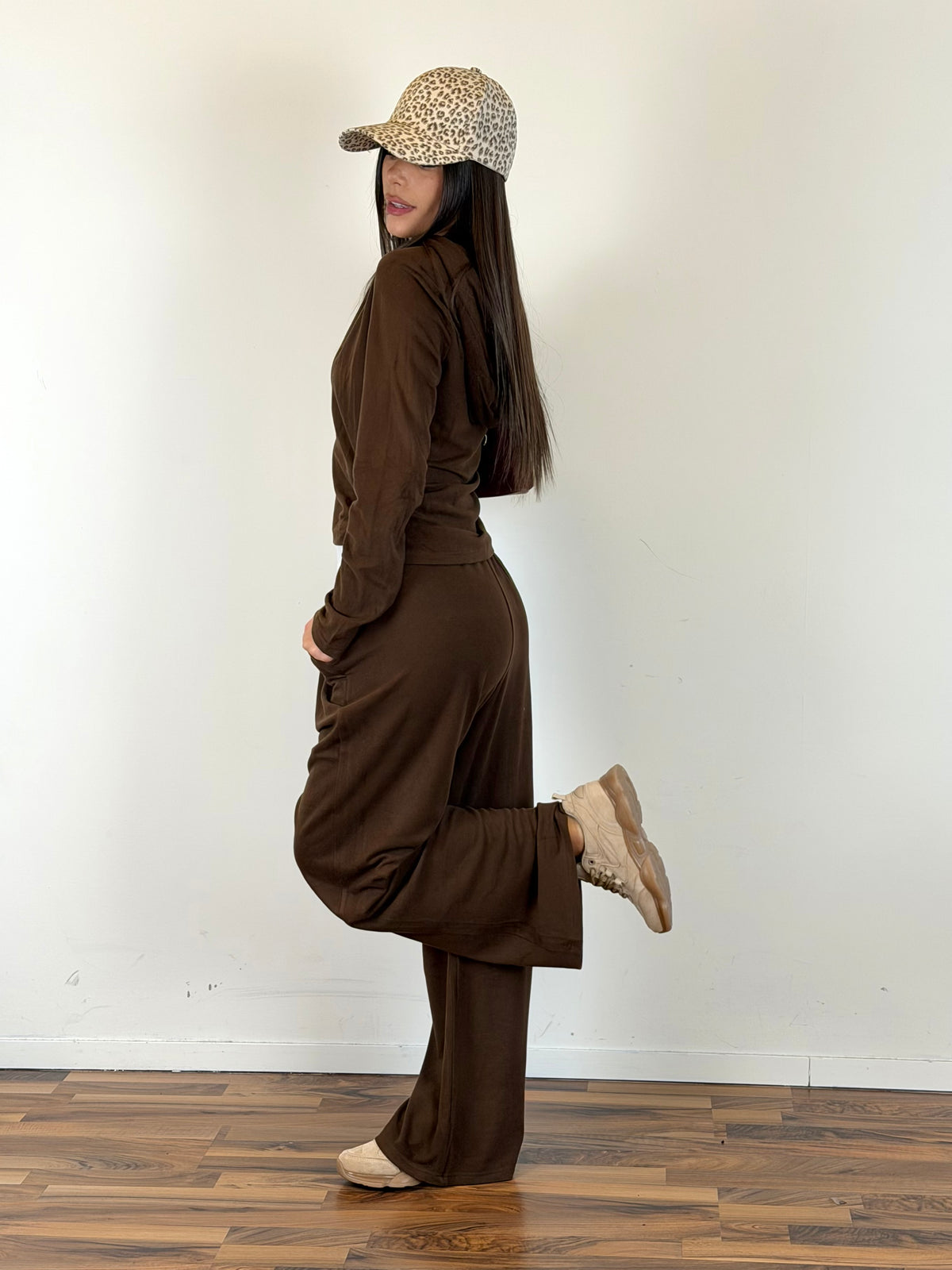 Pantalone tuta Zoe moro