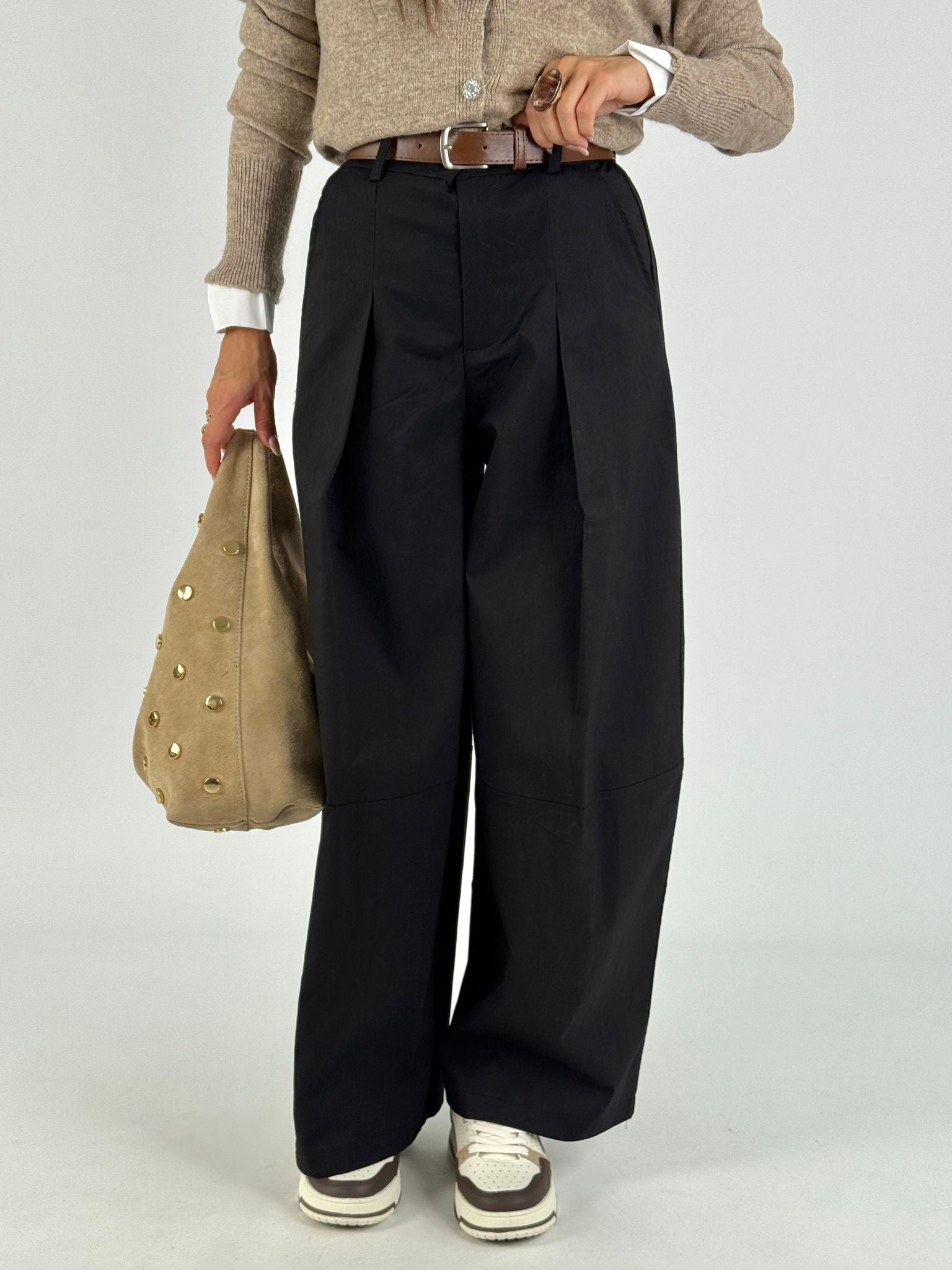 Pantalone Balloon Lisa nero