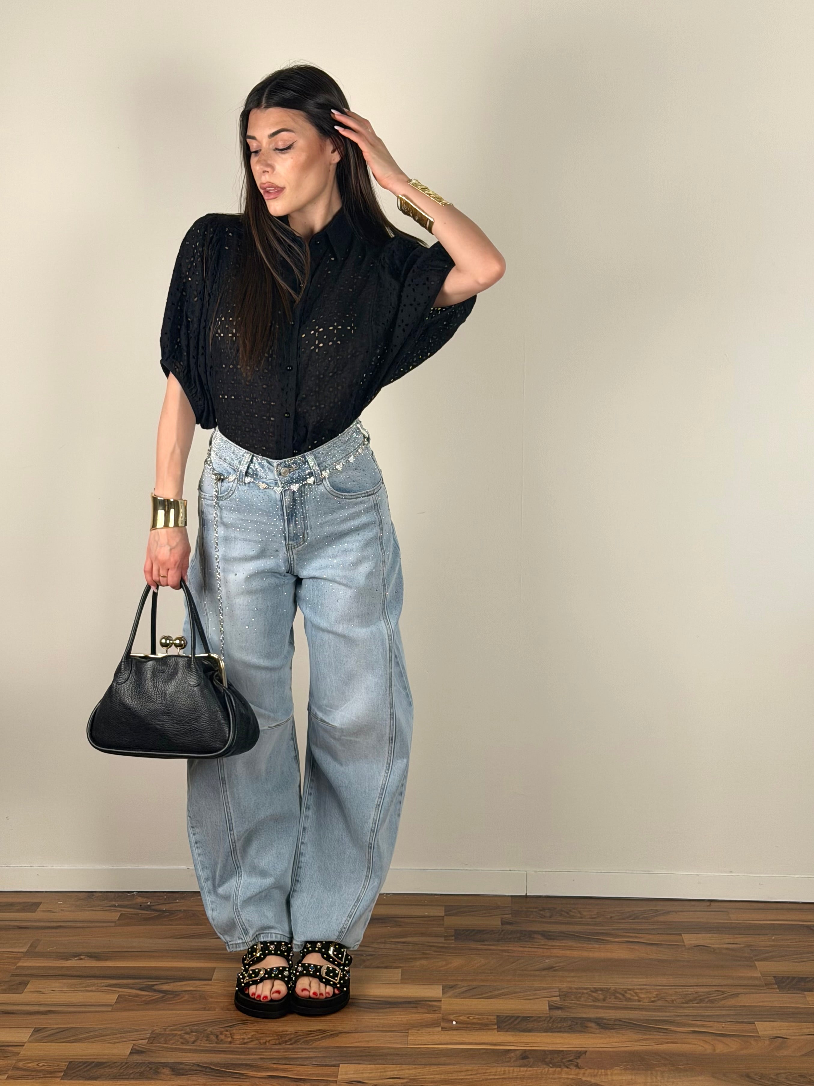 Maglia Luce nera