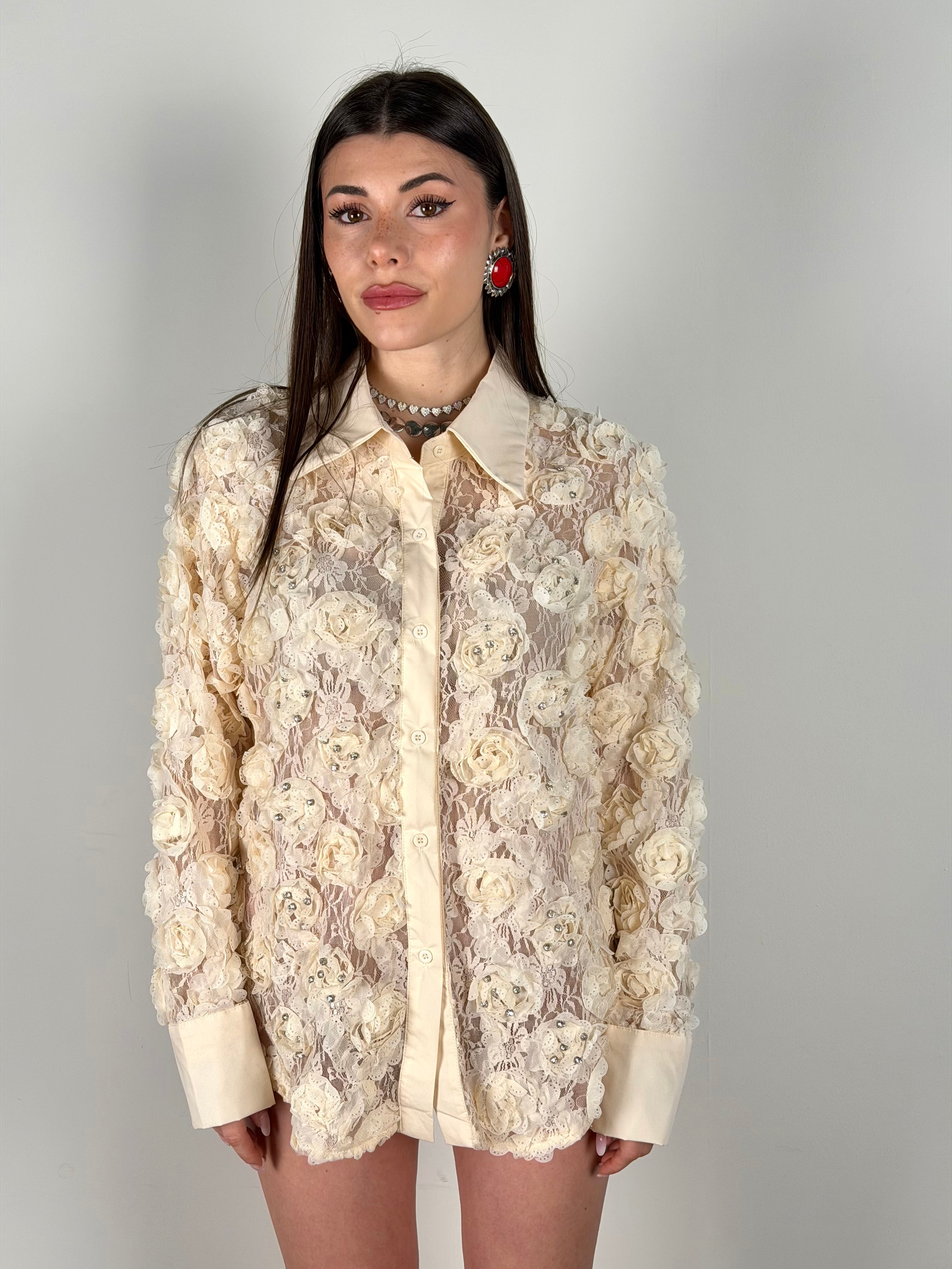 Camicia Yolanda beige