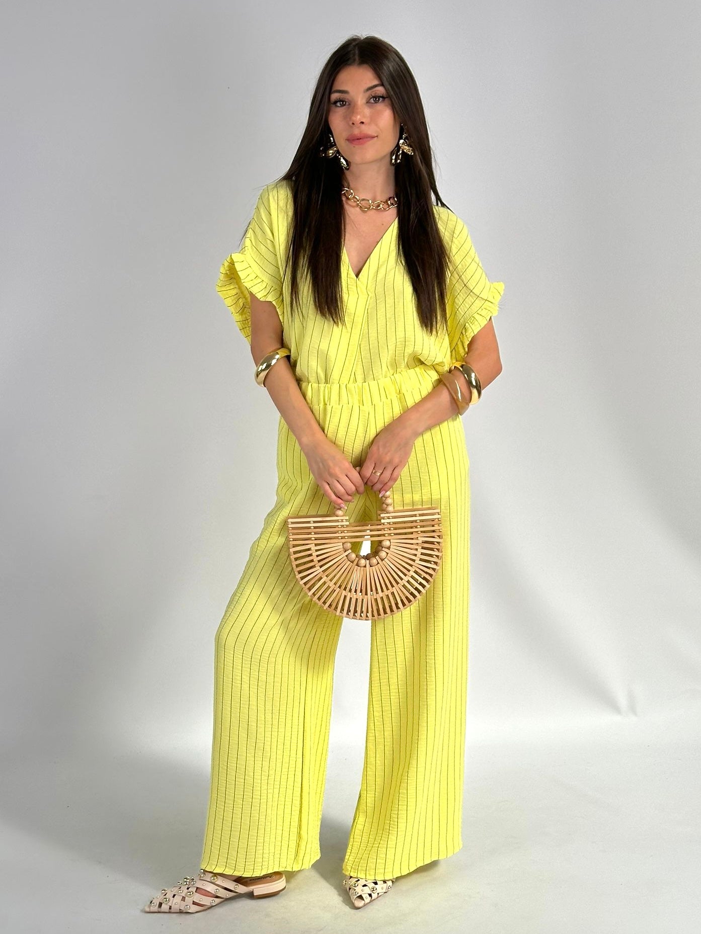 Completo Samantha giallo