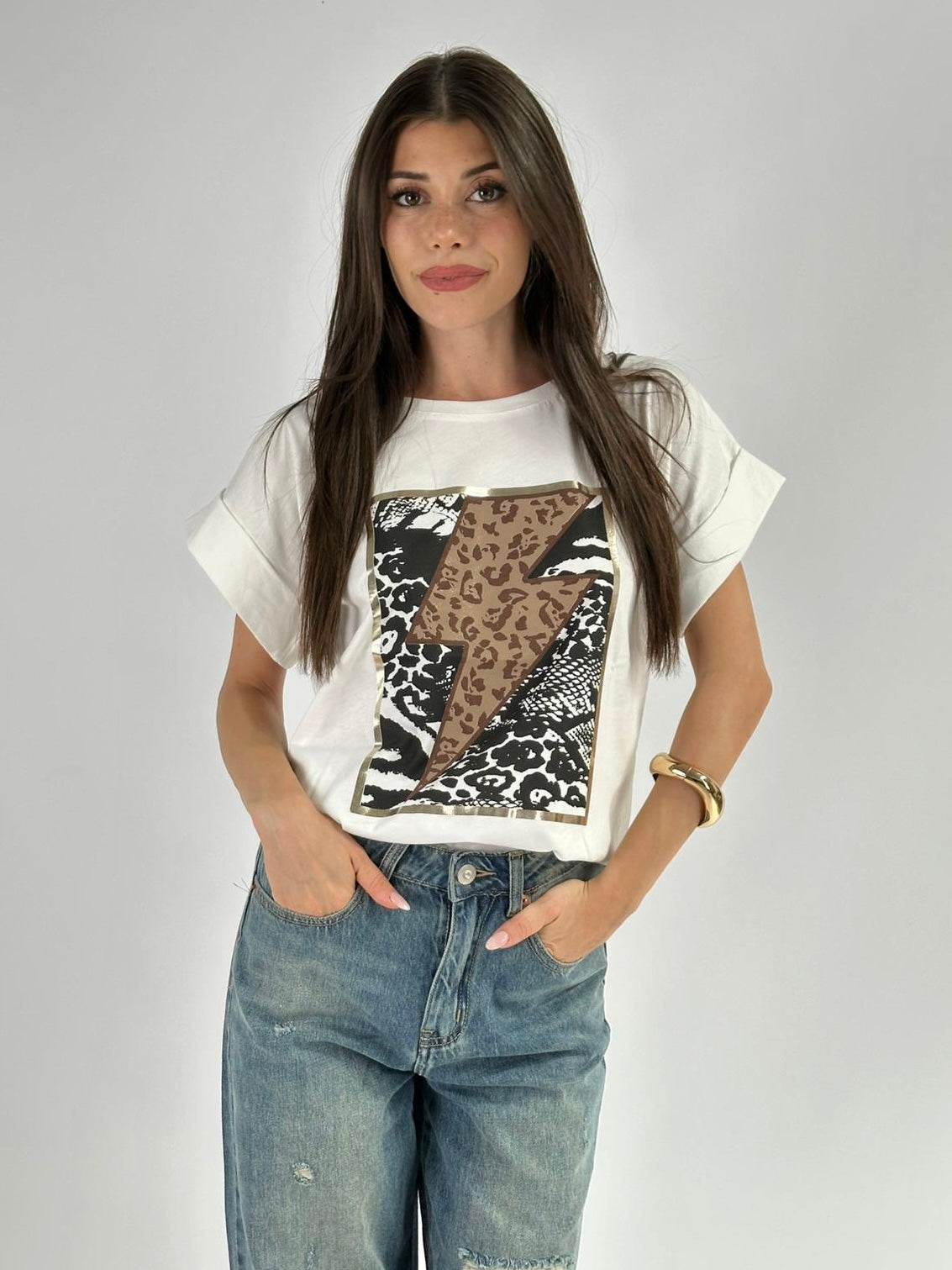 T-shirt premium 100% cotone saetta