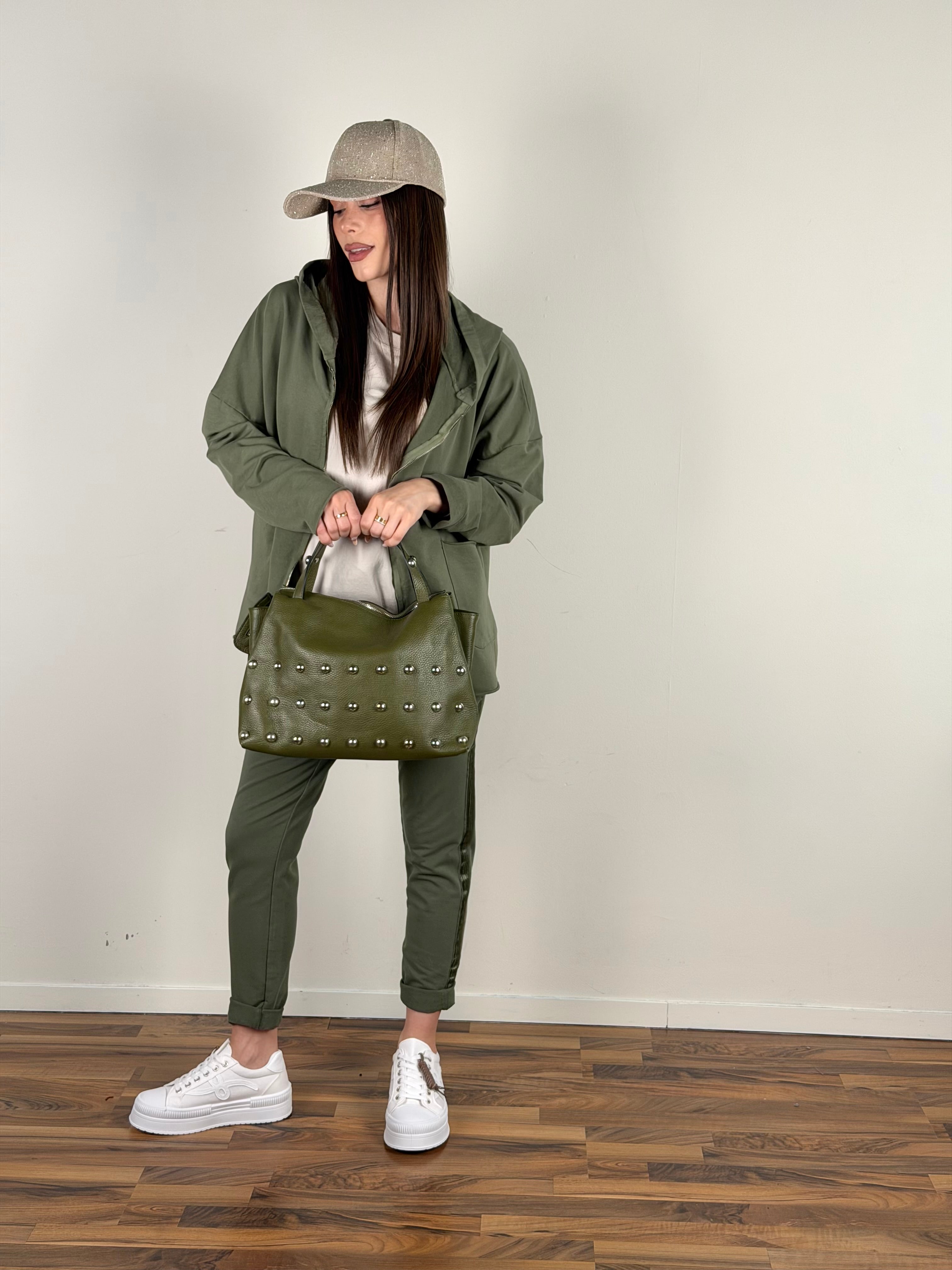 Felpa Malibu verde