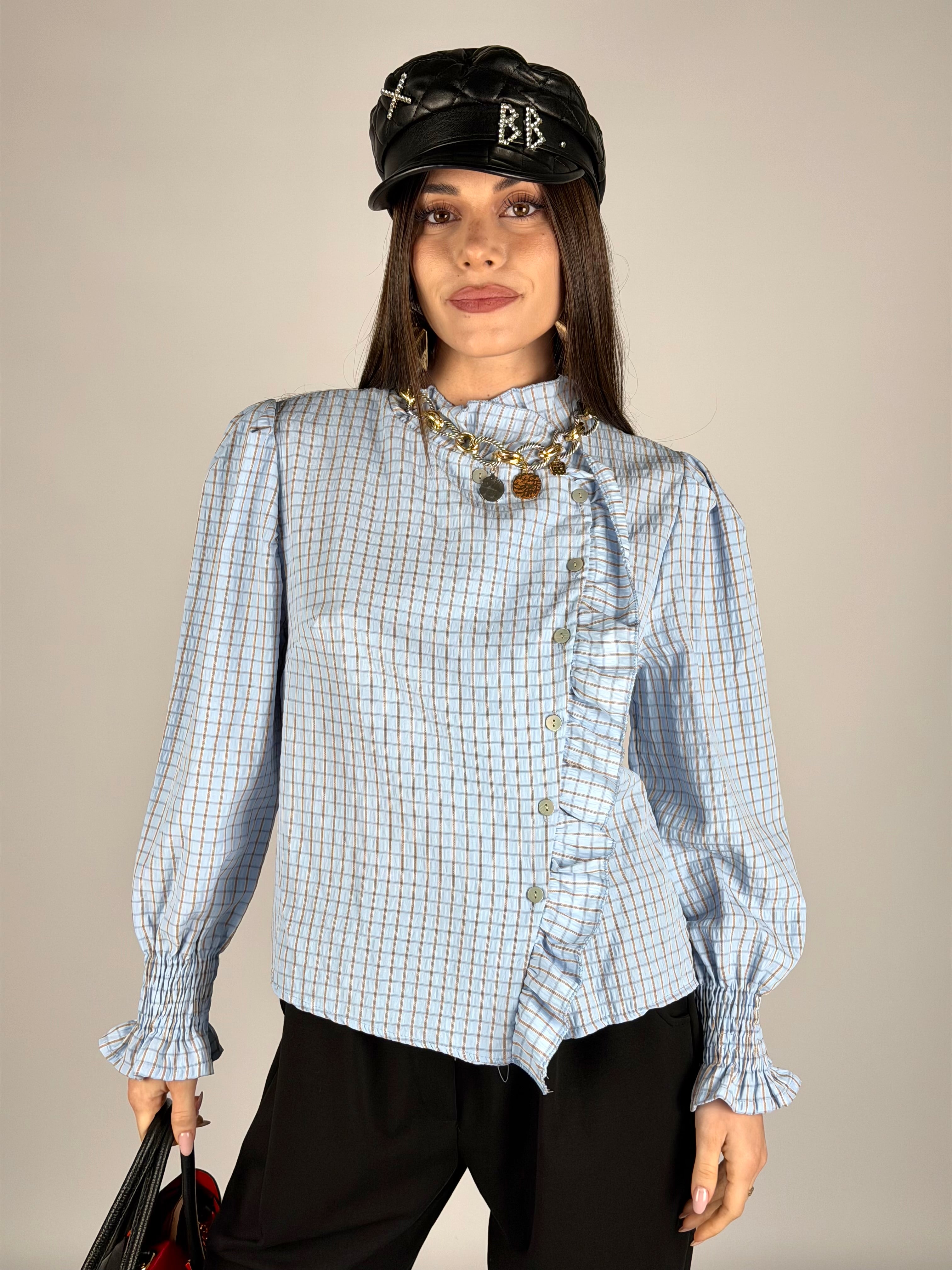 Camicia Angelina celeste